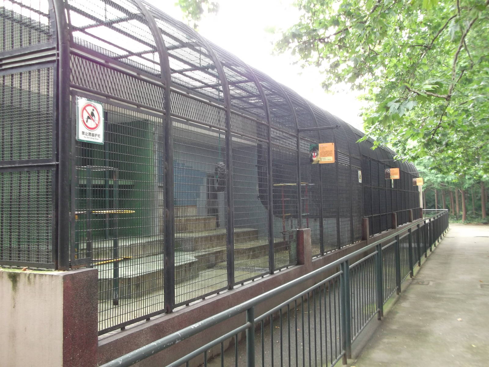 Run of Tierpark Style Primate cages