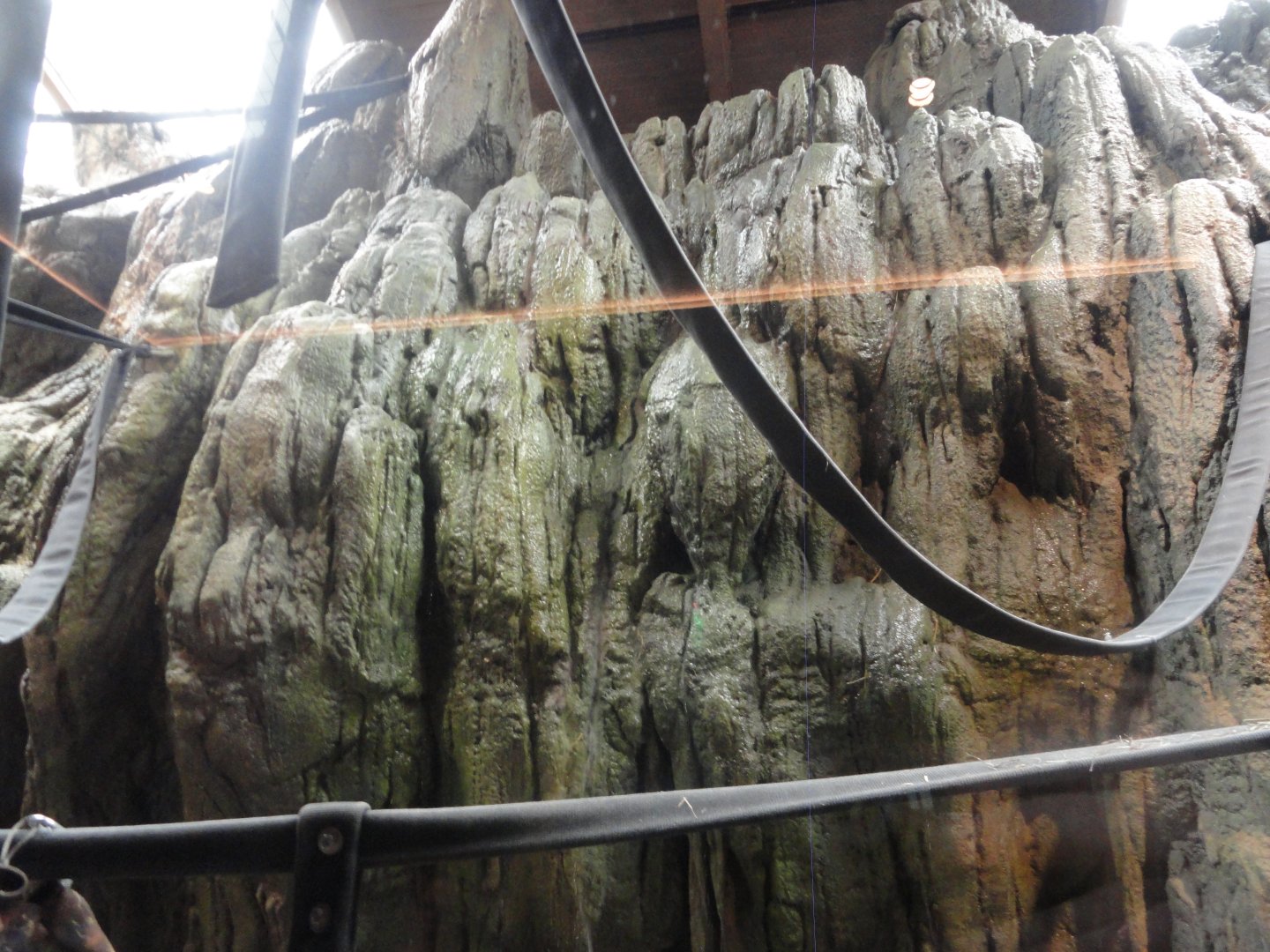 Running Water over rocks to create waterfall into pool