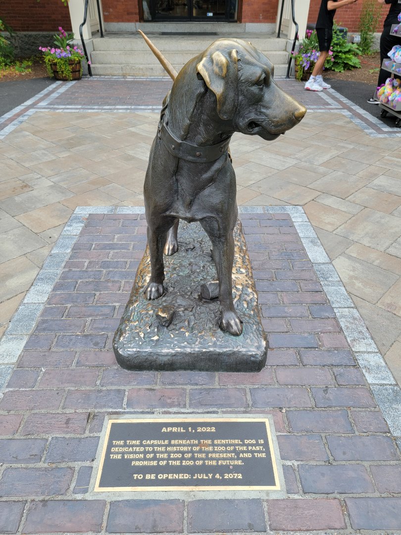 RWPZ 7/22 - Sentinel, who now guards a 50 year time capsule