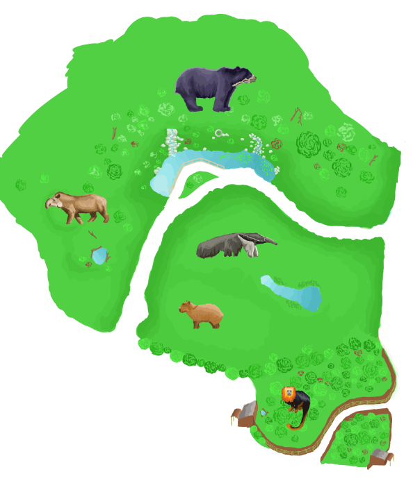 SA area at Chester Zoo