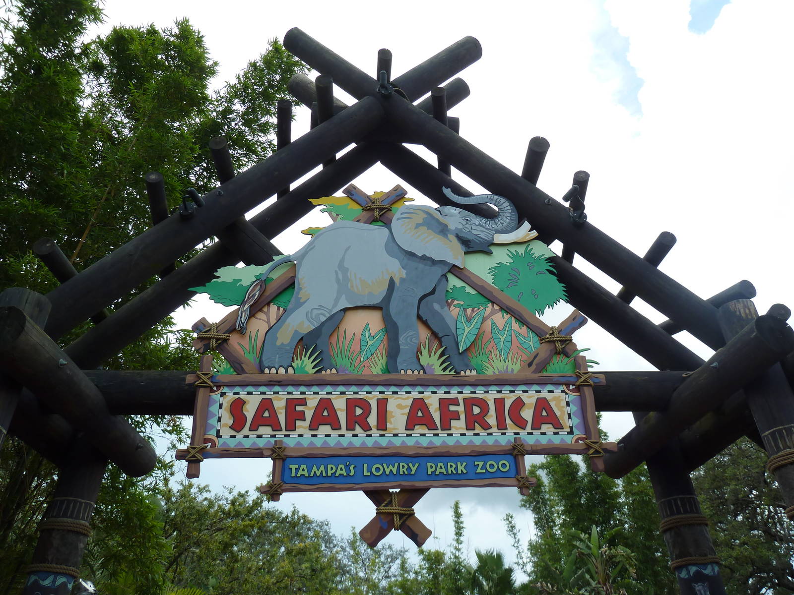 Safari Africa - Entrance Sign