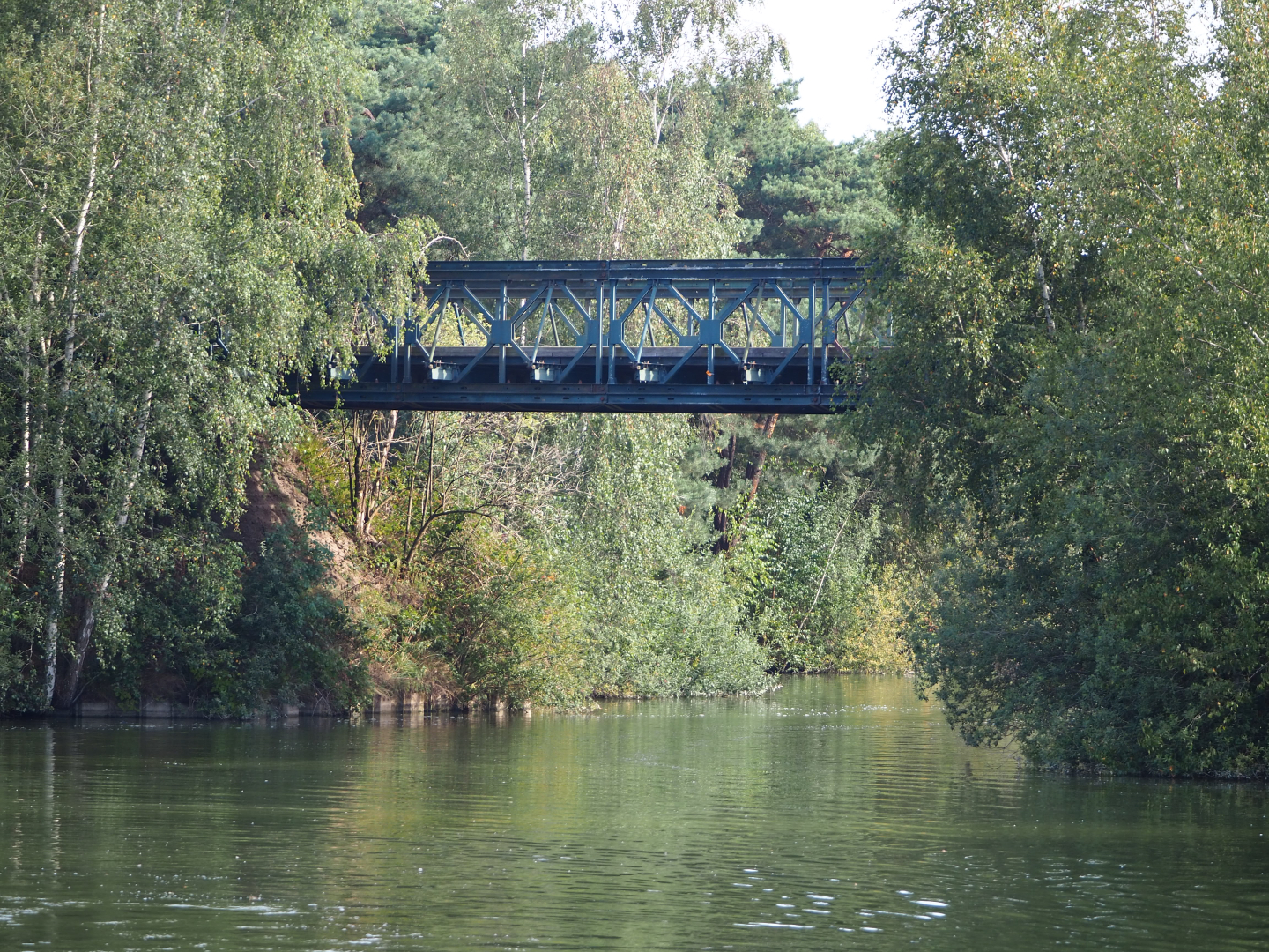 Safari boat canal and car/bus safari bridge, 2019-09-15