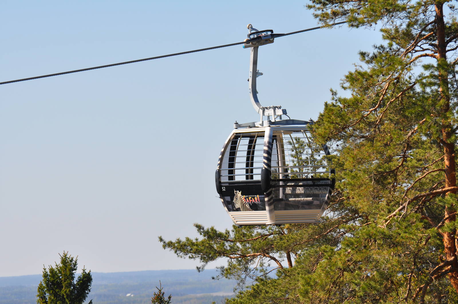 Safari cableway