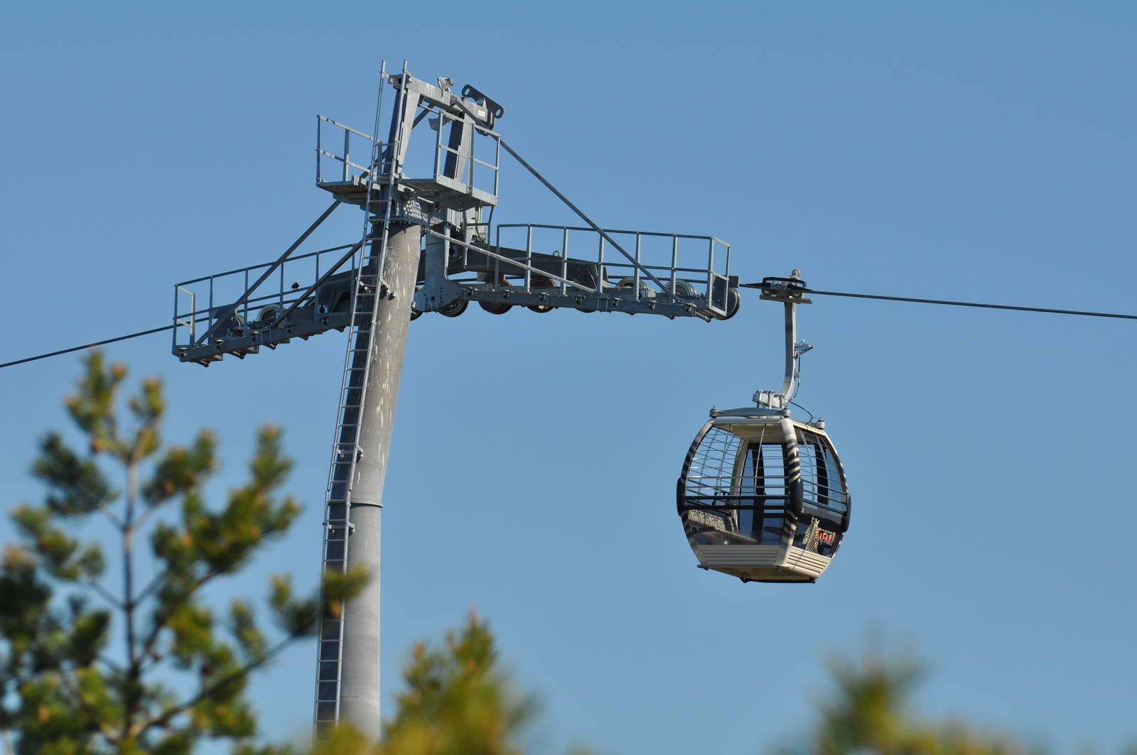 Safari cableway