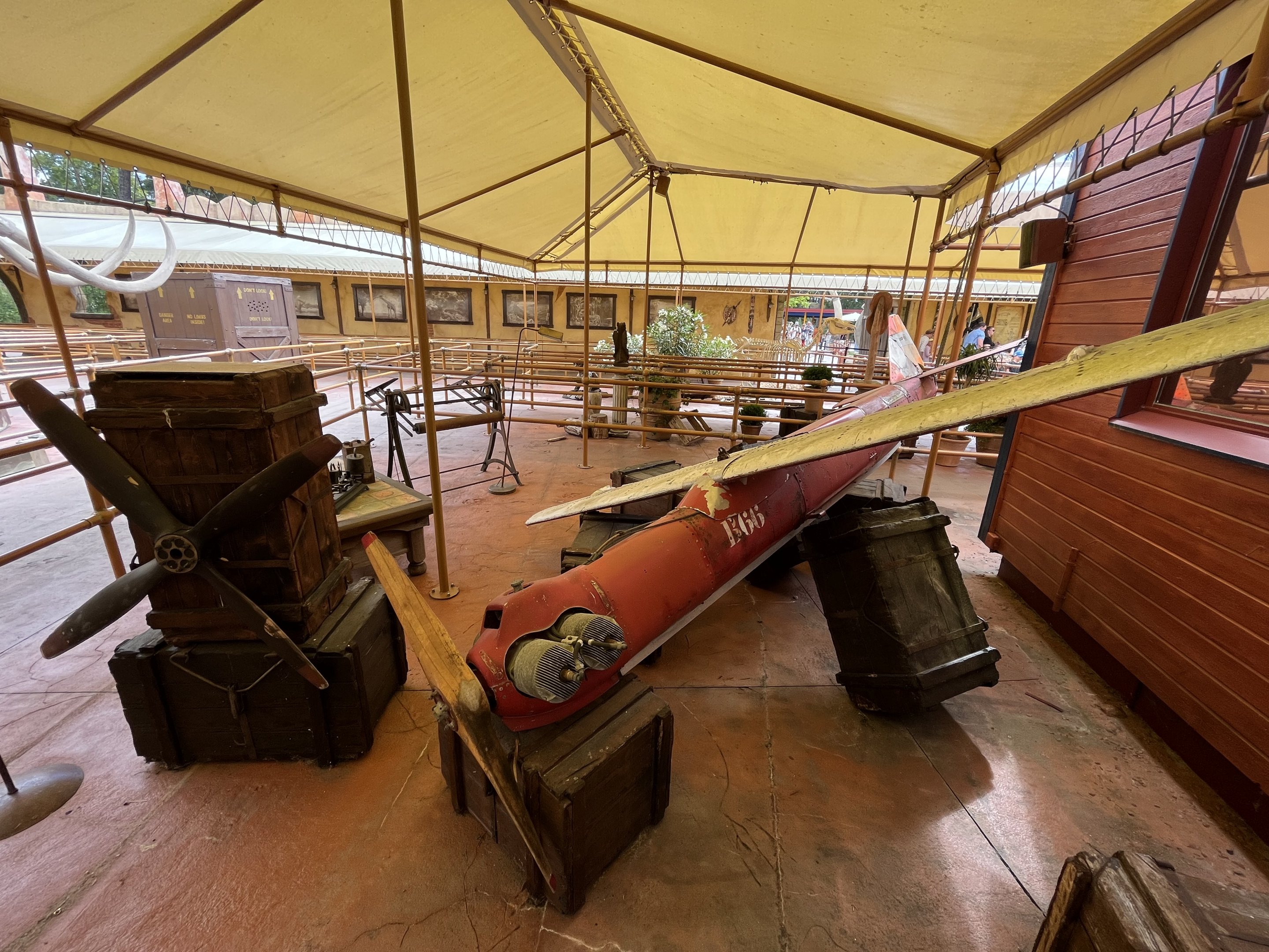 Safari Gondola Ride - waiting area