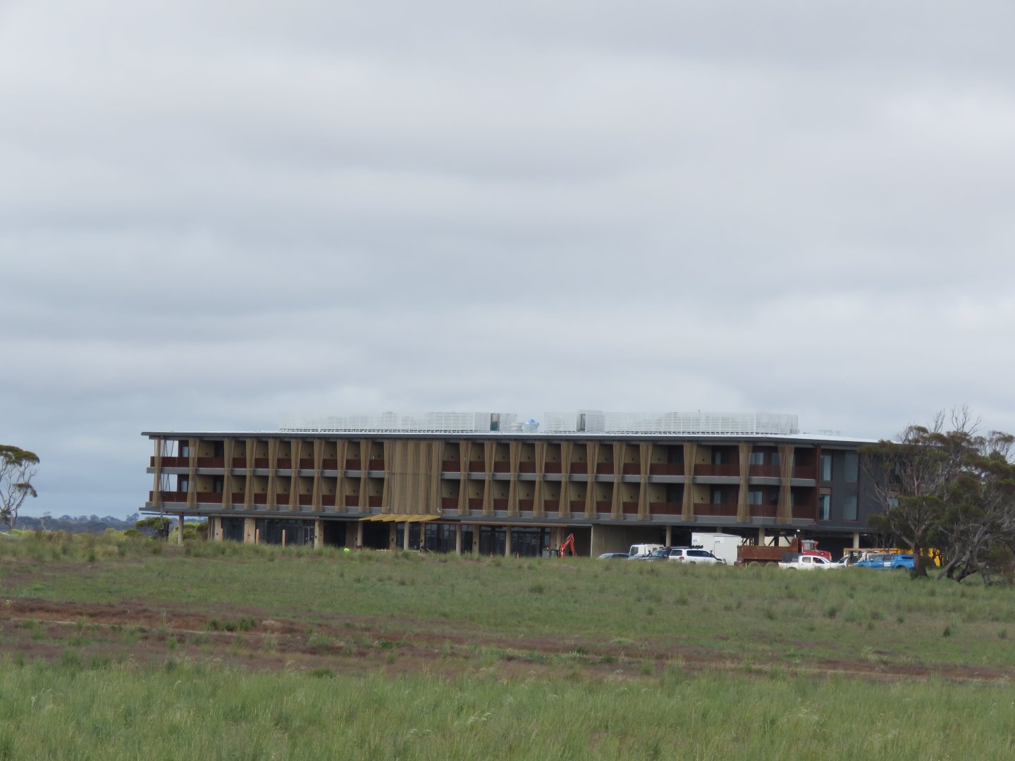 Safari Hotel under Construction in Wild Africa Area
