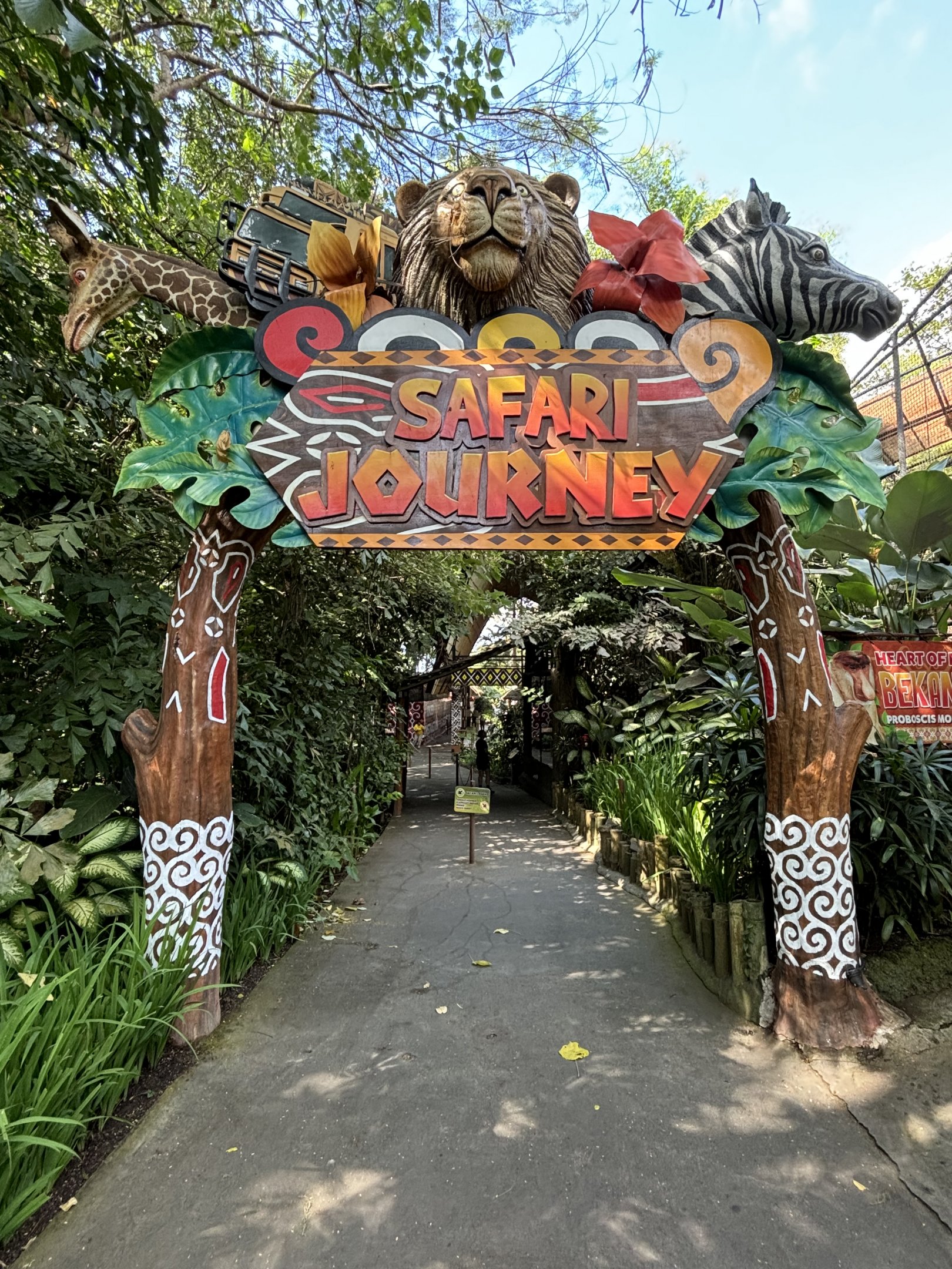 Safari Journey Entrance Area