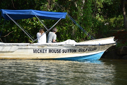Safari tour boat