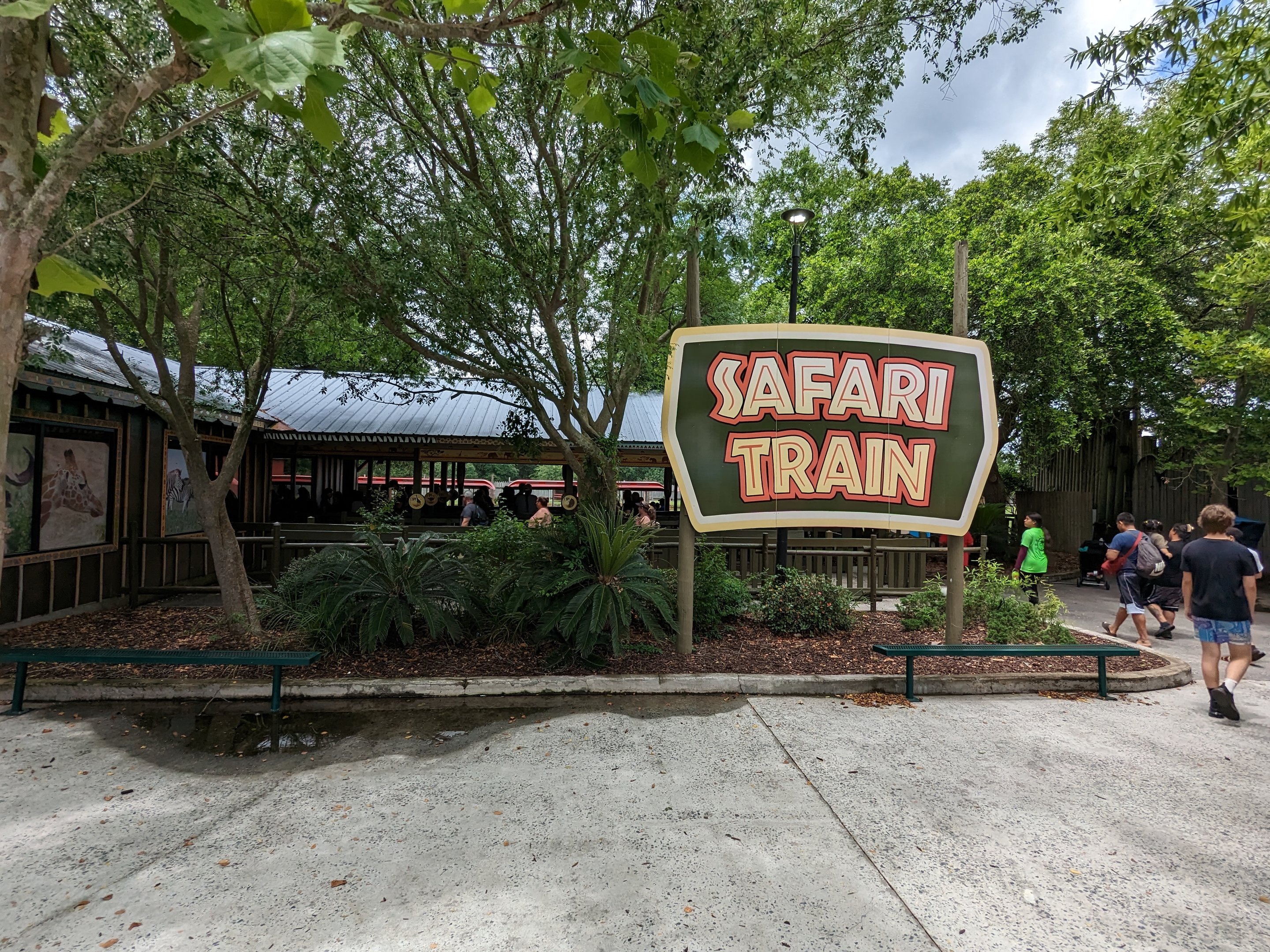 Safari Train entrance