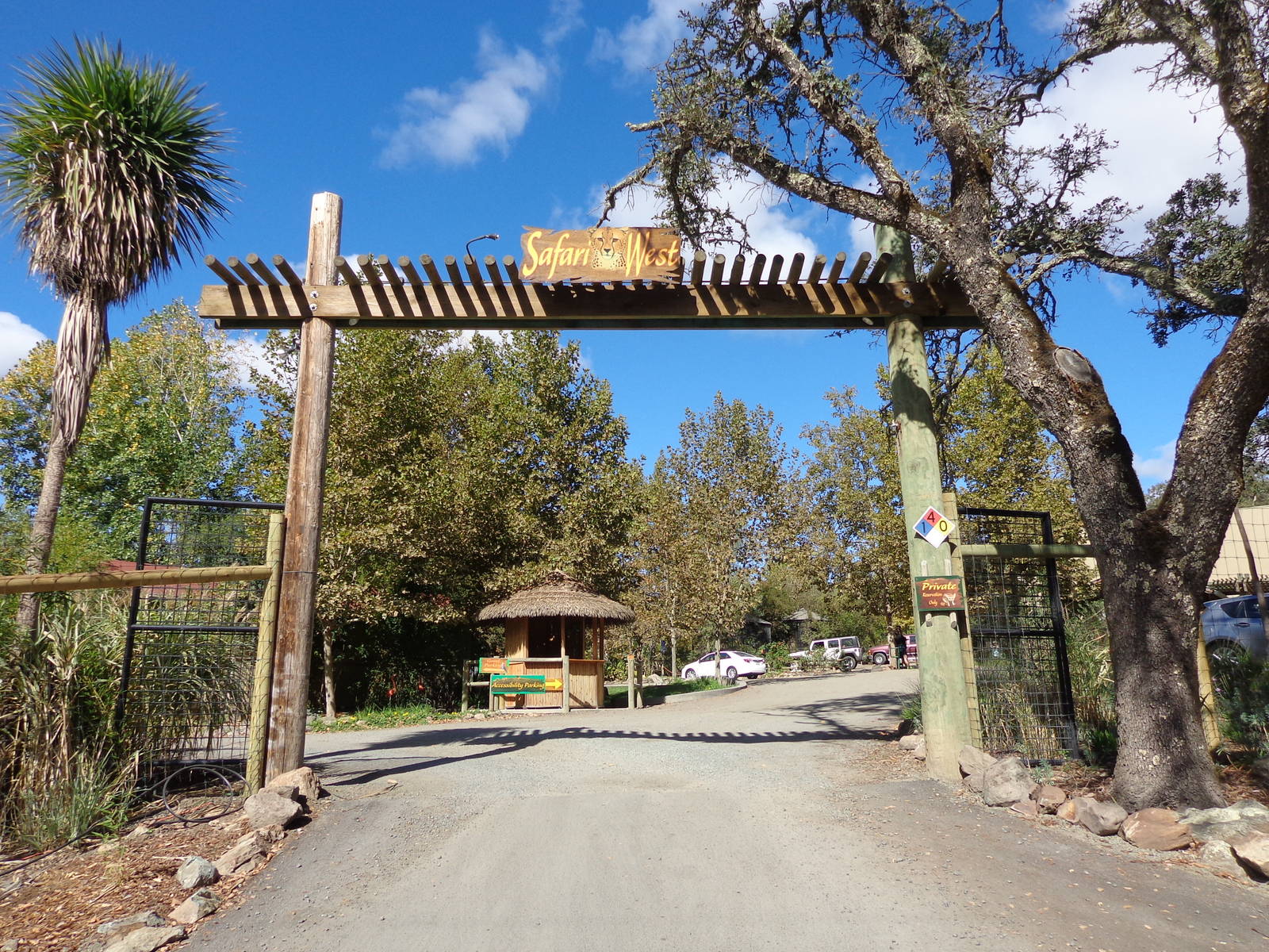 Safari West Entrance