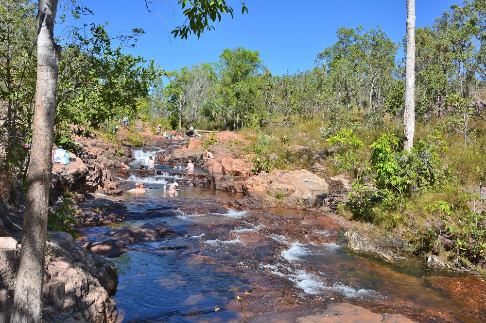 Safe bathing spot.  Litchfield N/P.  NT