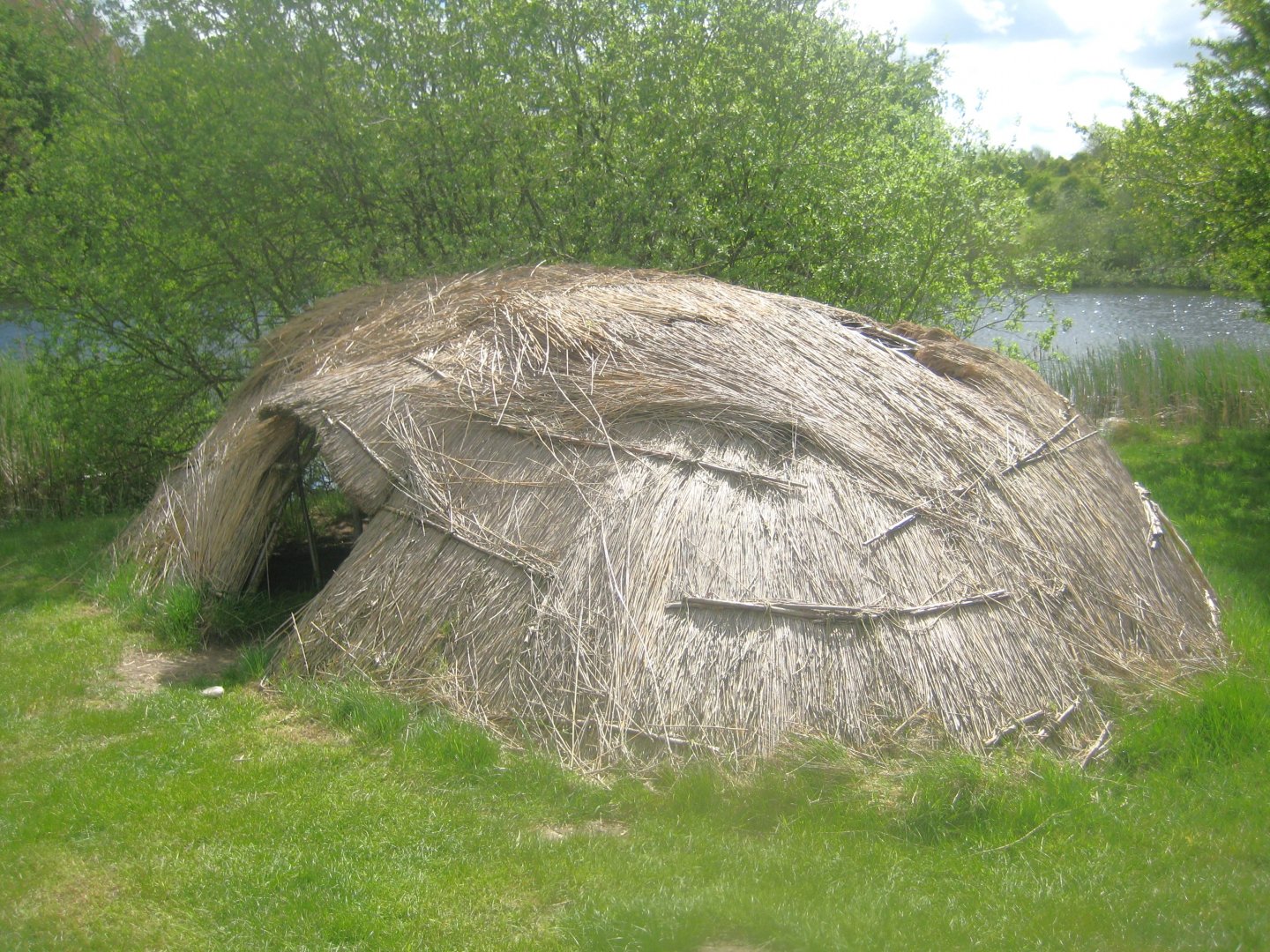 Sagnlandet Lejre - Stone Age hunters' hut