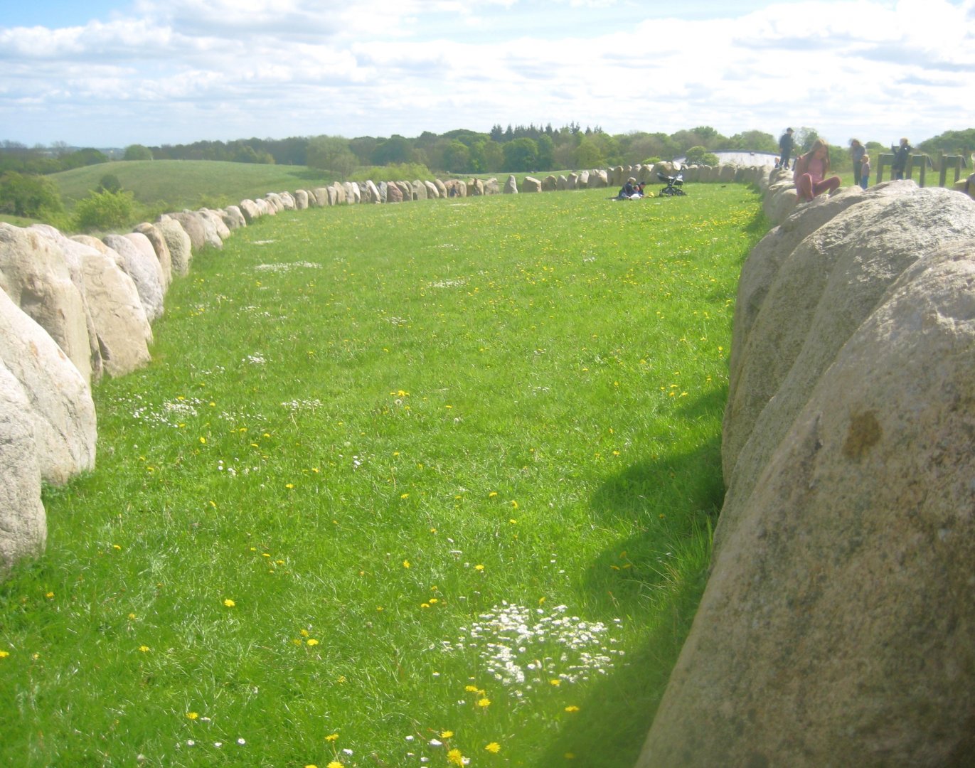 Sagnlandet Lejre - Stone ship