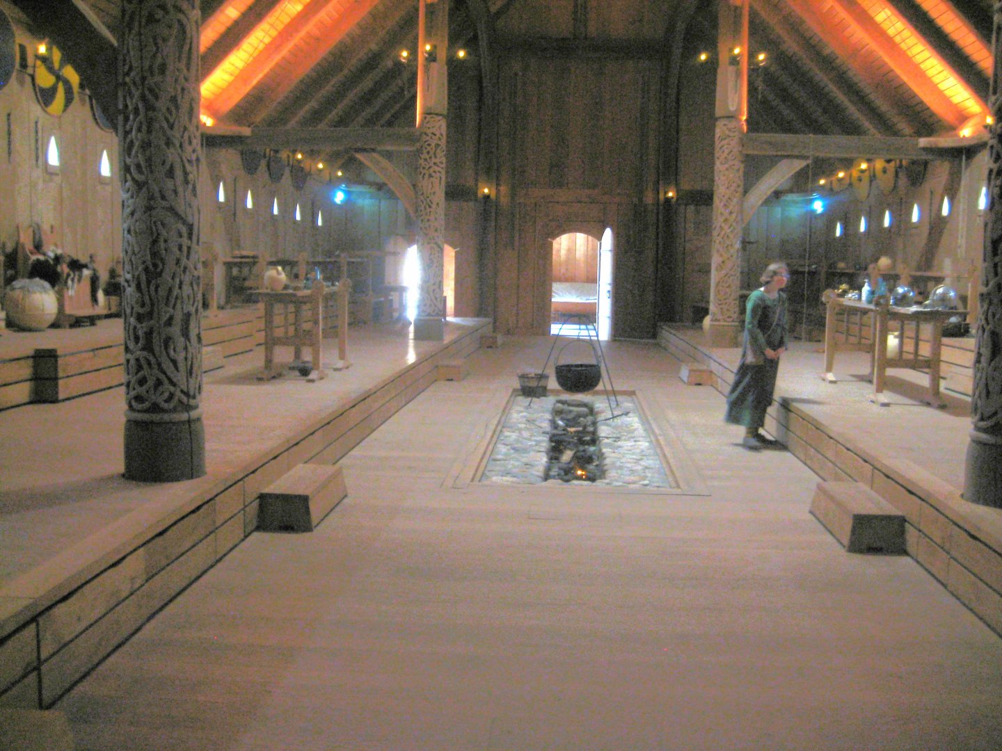 Sagnlandet Lejre - The viking king's hall
