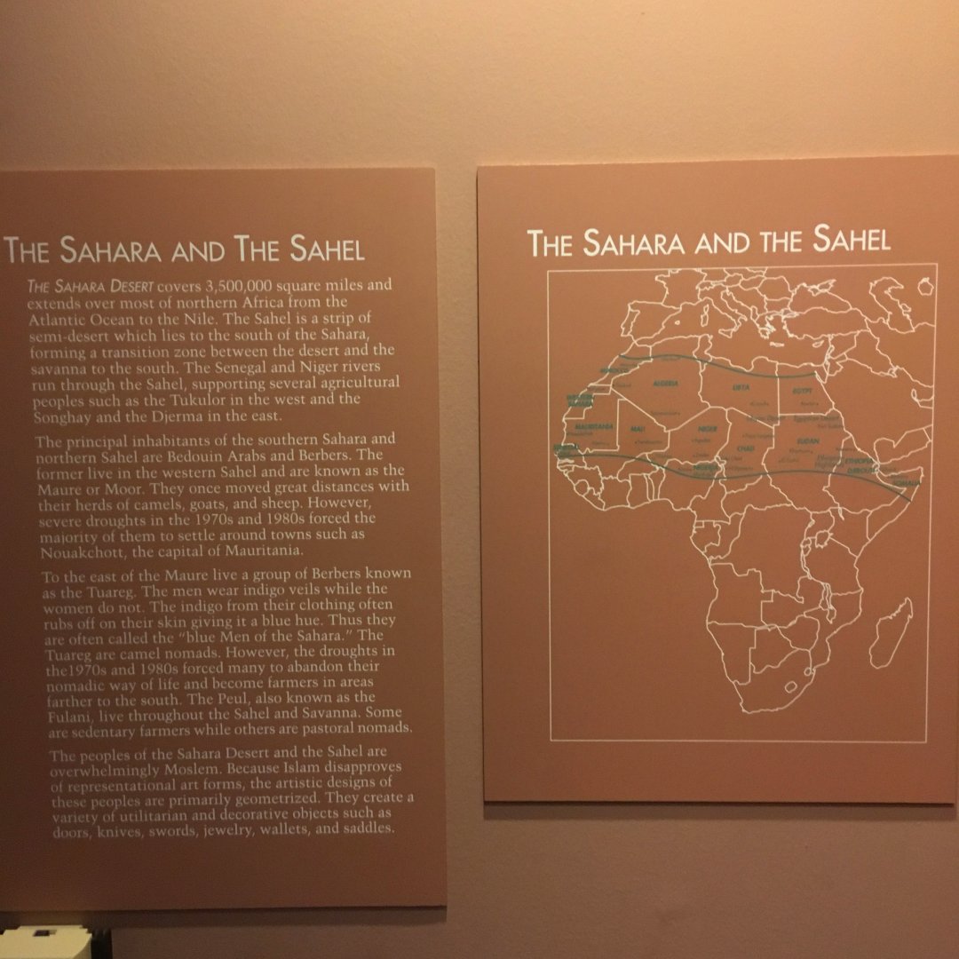 Sahara & The Sahel Label