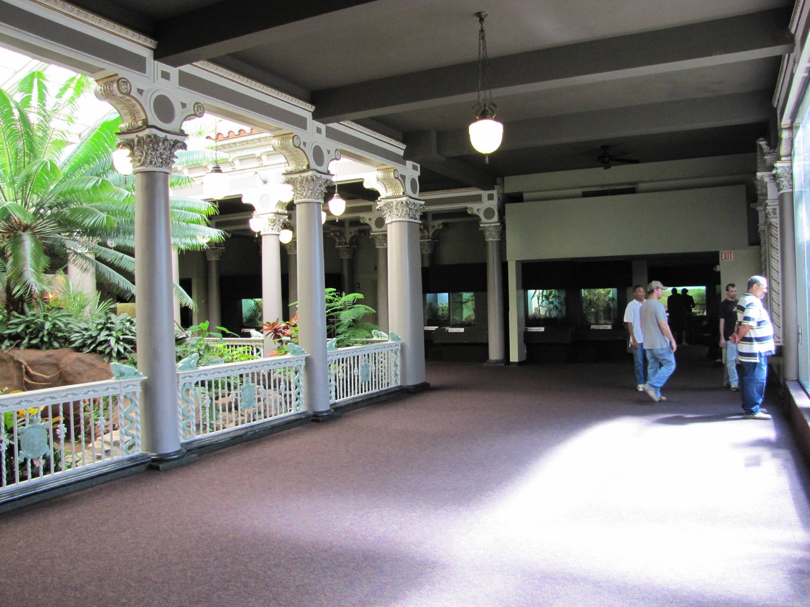 Saint Louis Zoo 2010 - General view inside the Historic Primate House