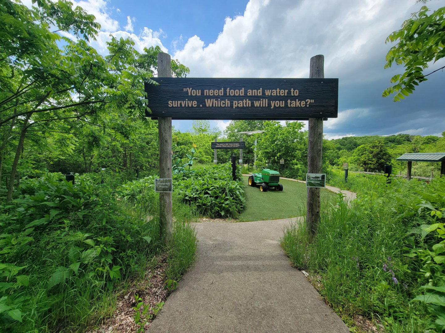 Salato - Bobwhite - You need food and water, what path do you take?