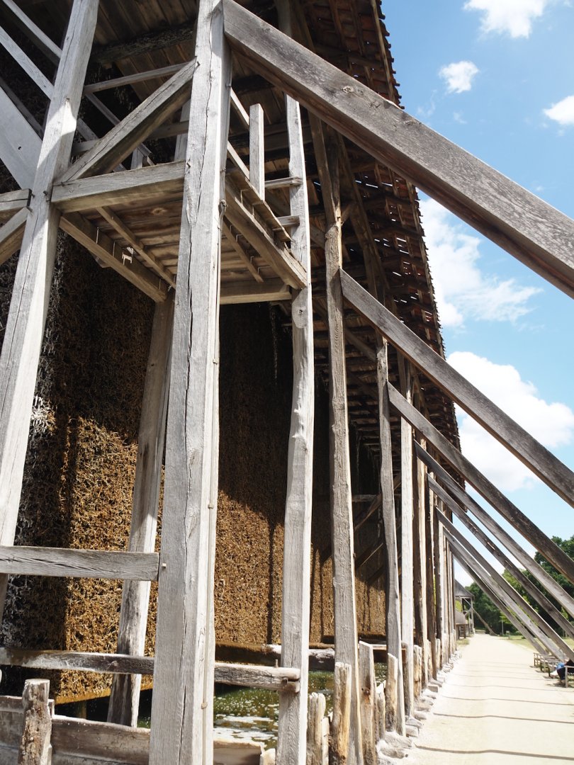 Salinenpark next to the zoo - Saline Gottesgabe, recreated graduation tower from old salt production facility, 2025-05-22