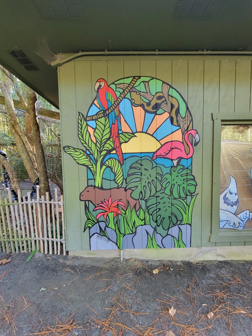 Salisbury Zoo - New mural