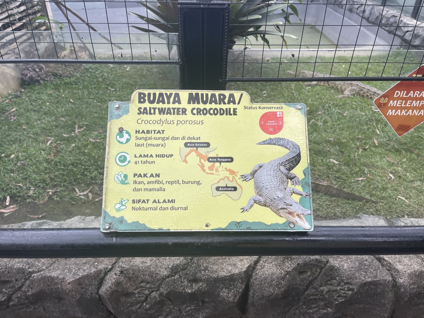 saltwater crocodile signage (1)