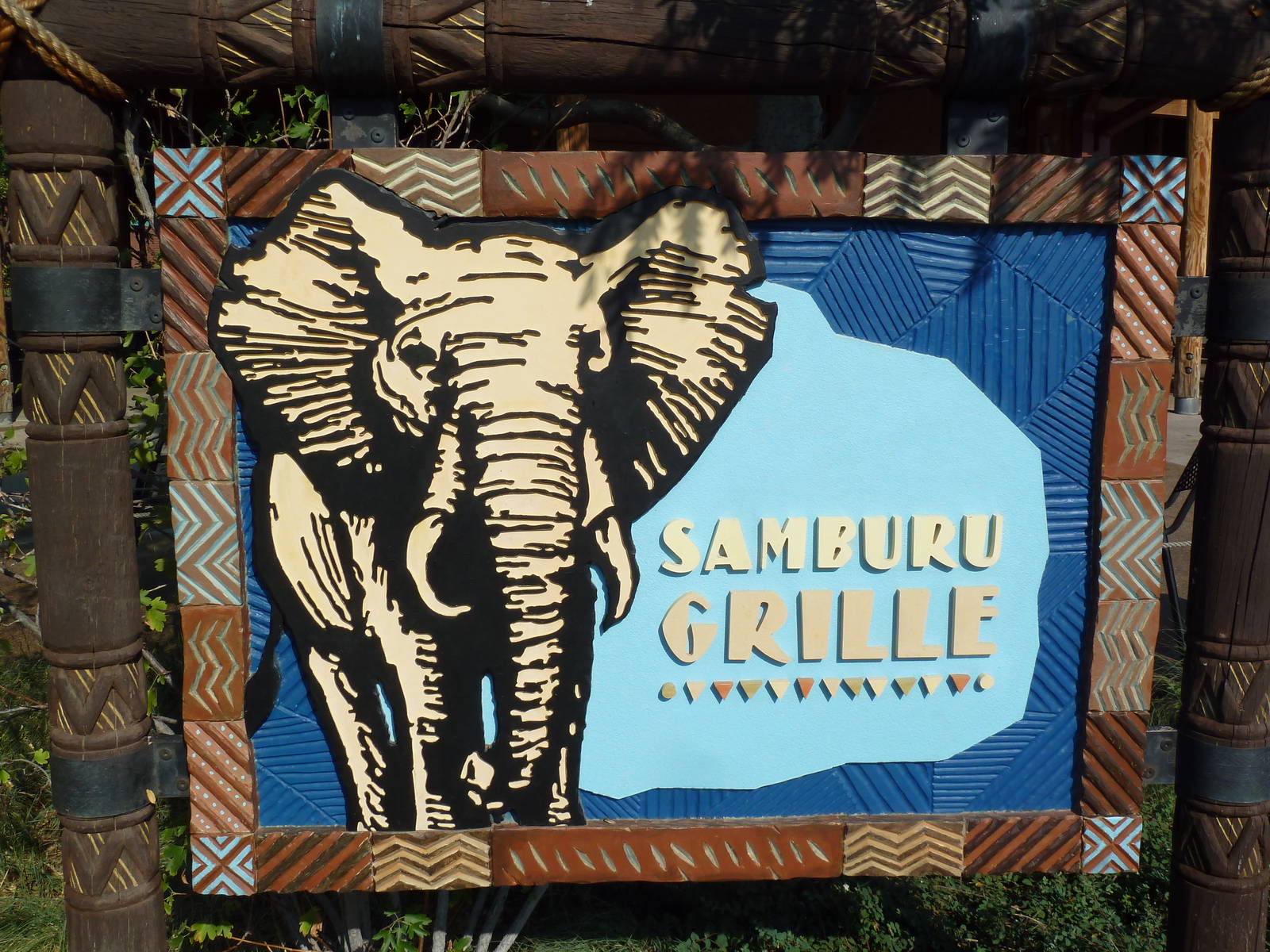 Samburu Grille - Restaurant Sign