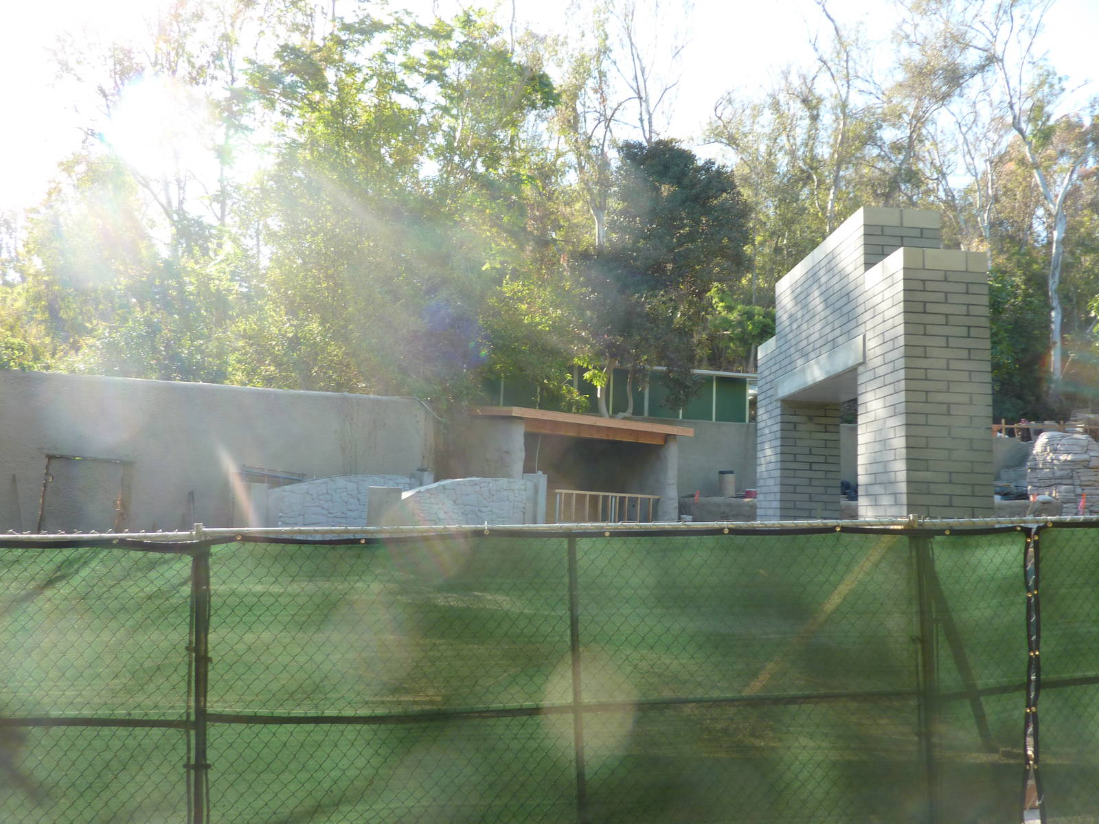 San Diego Zoo - Panda Trek Construction