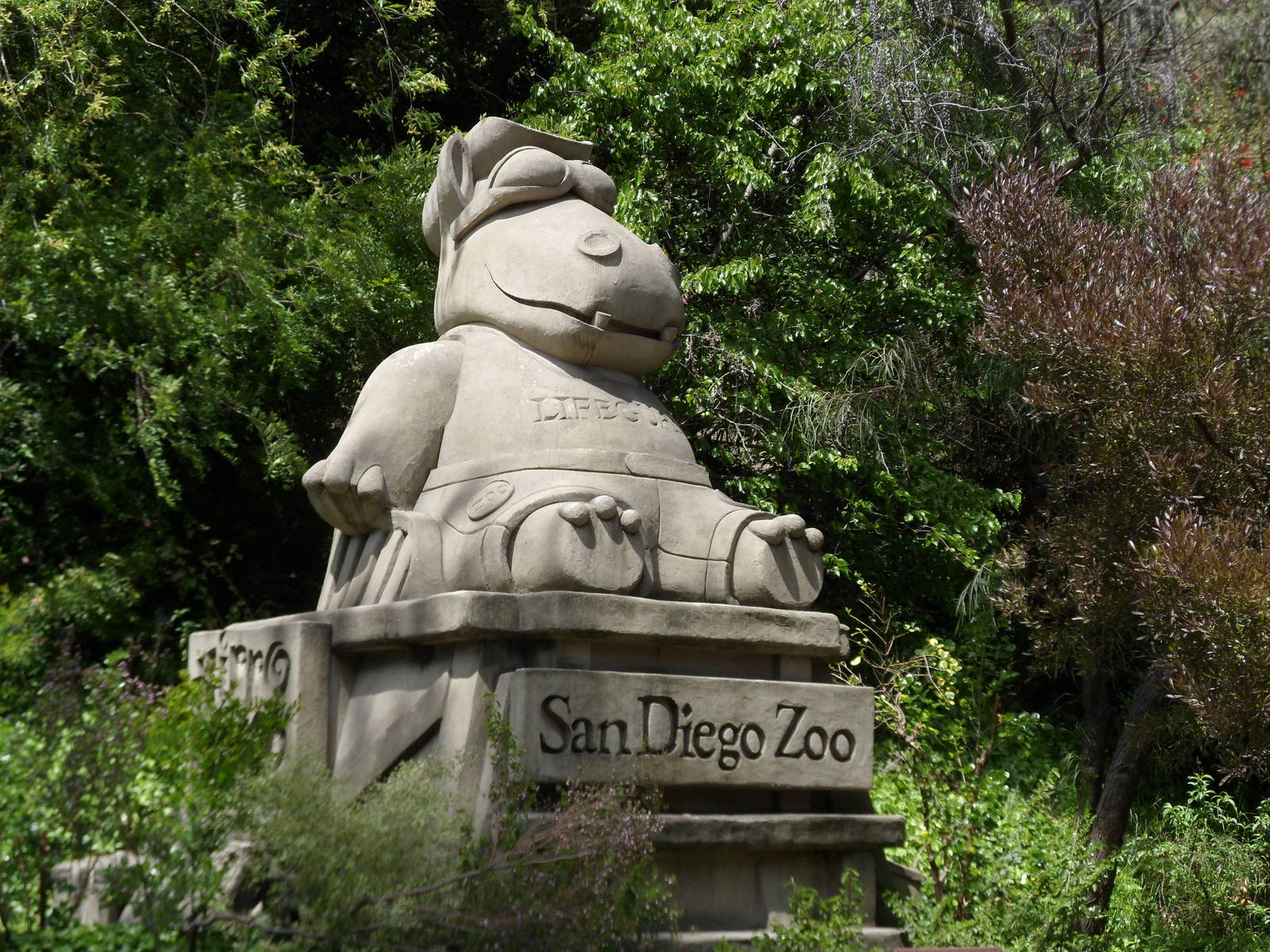 San Diego Zoo Sign