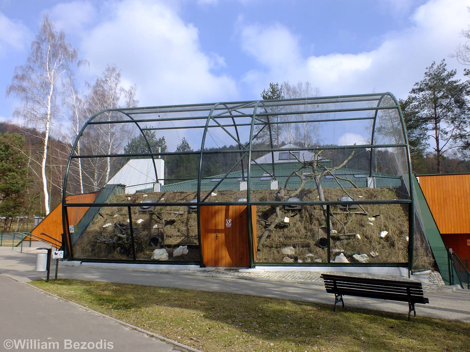 Sand Cat Outdoor Enclosure