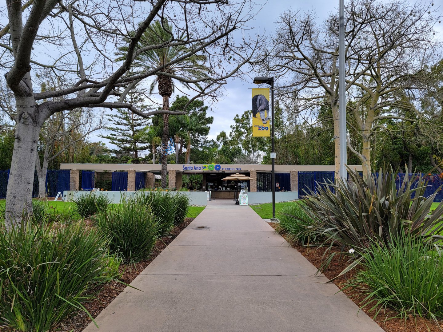 Santa Ana Zoo - Entrance