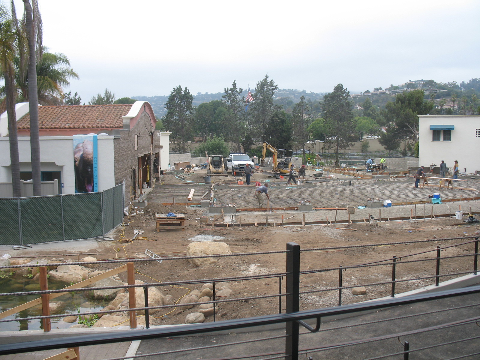 Santa Barbara Zoo Construction