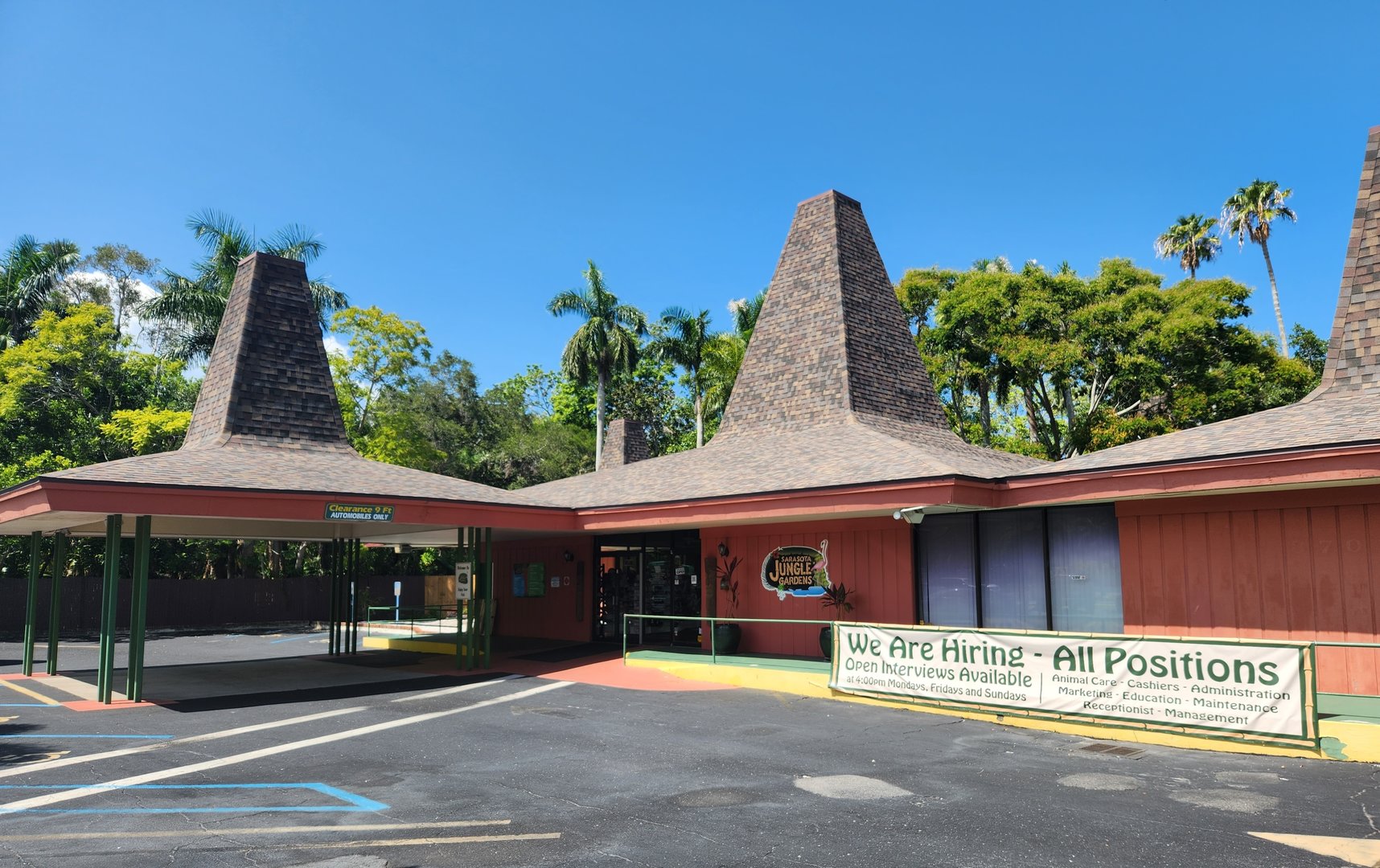 Sarasota Jungle Gardens (2023) - Entrance