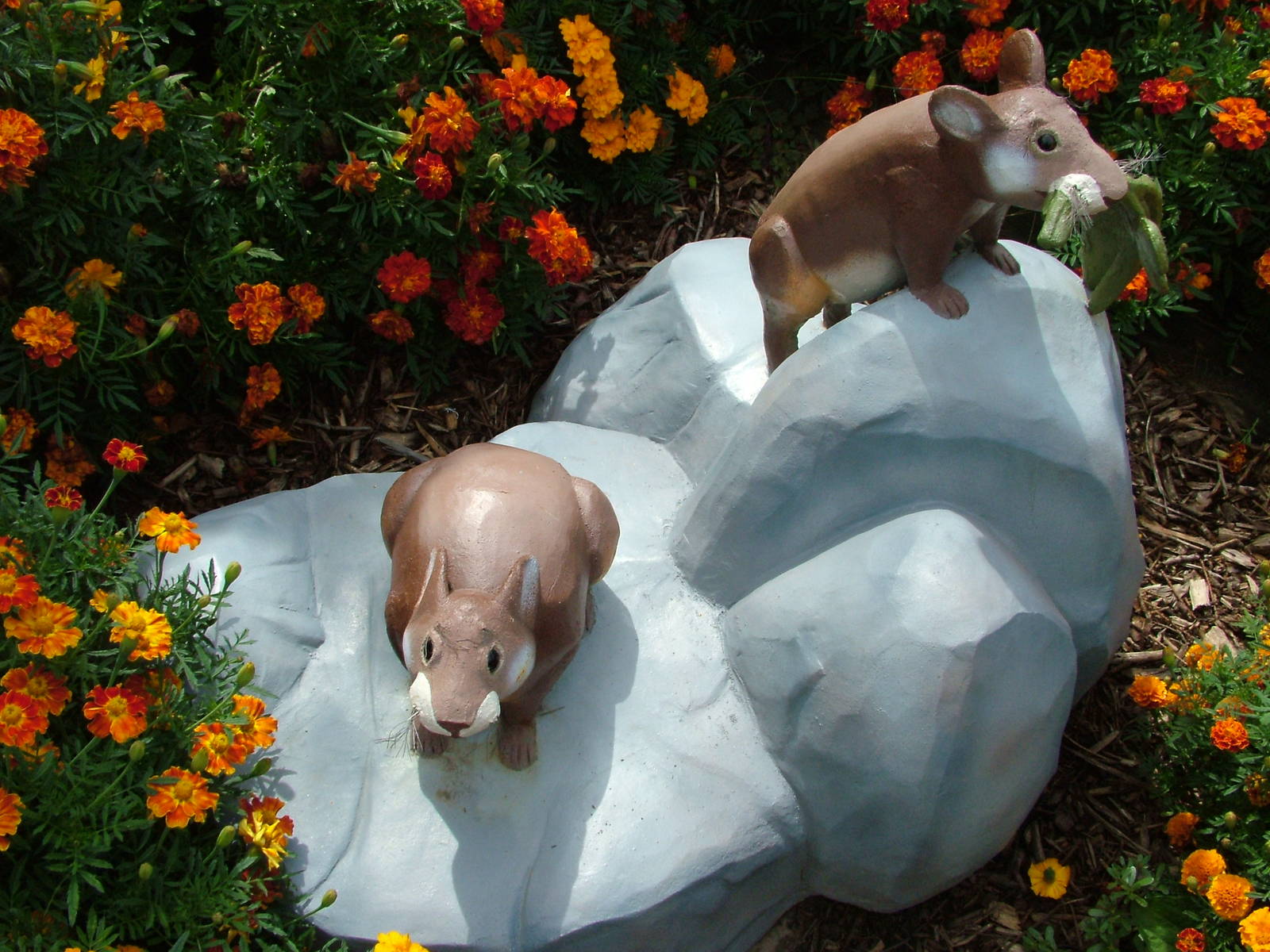 Sardinian Pika Sculpture at Chleby, 26/08/12