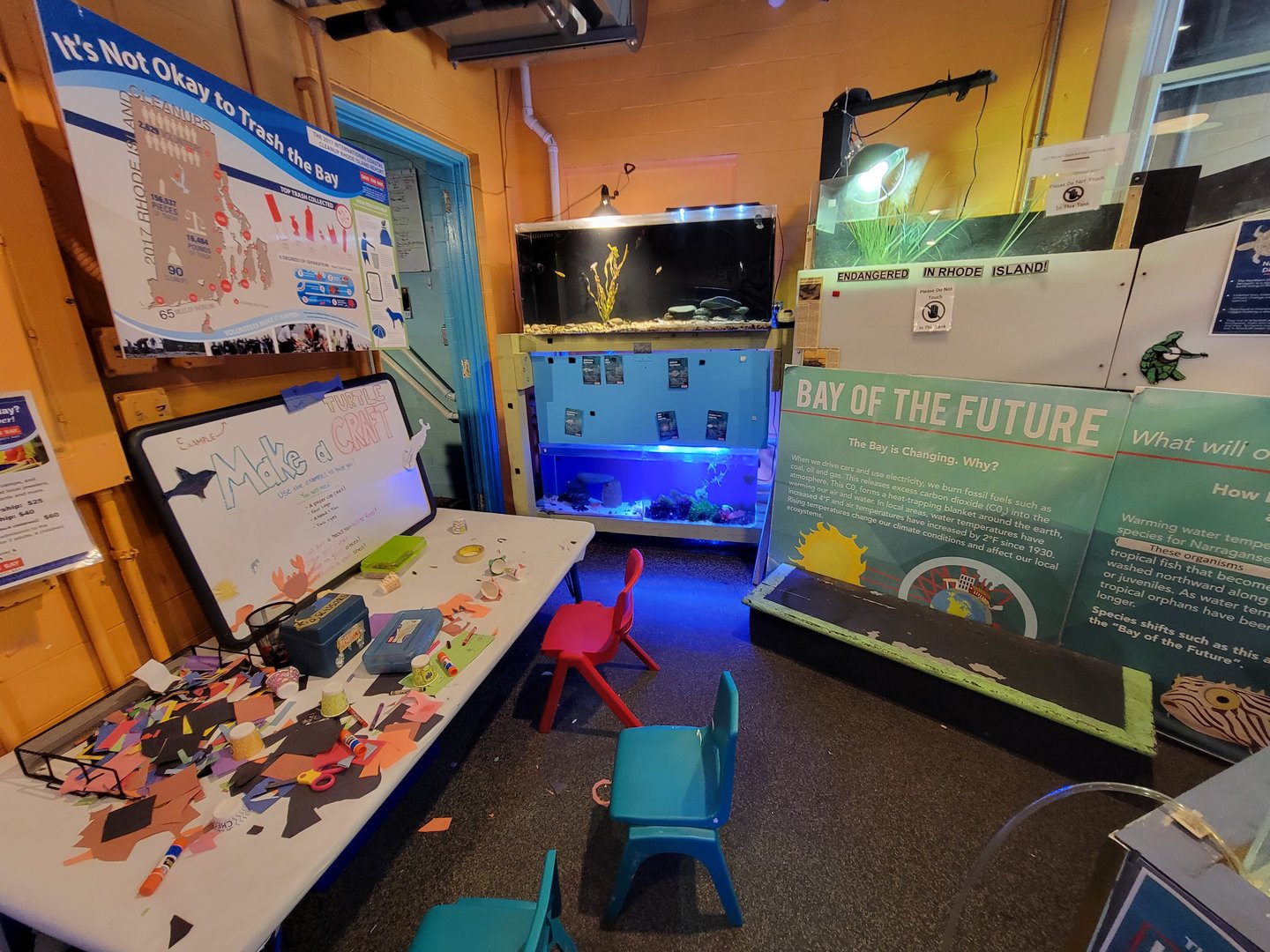 Save the Bay 7/22 - Craft area