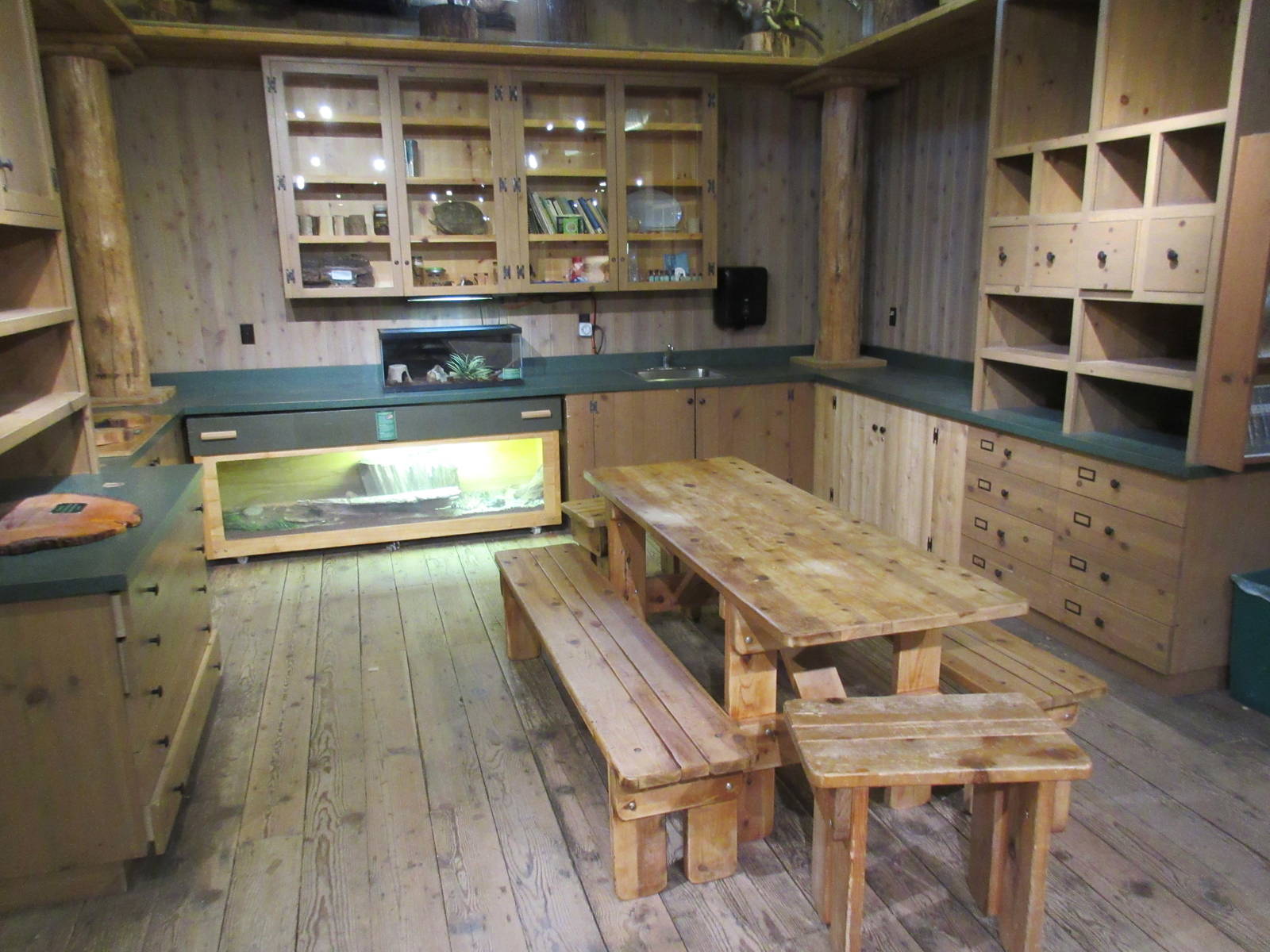 Sawmill Building (with assorted terrariums)