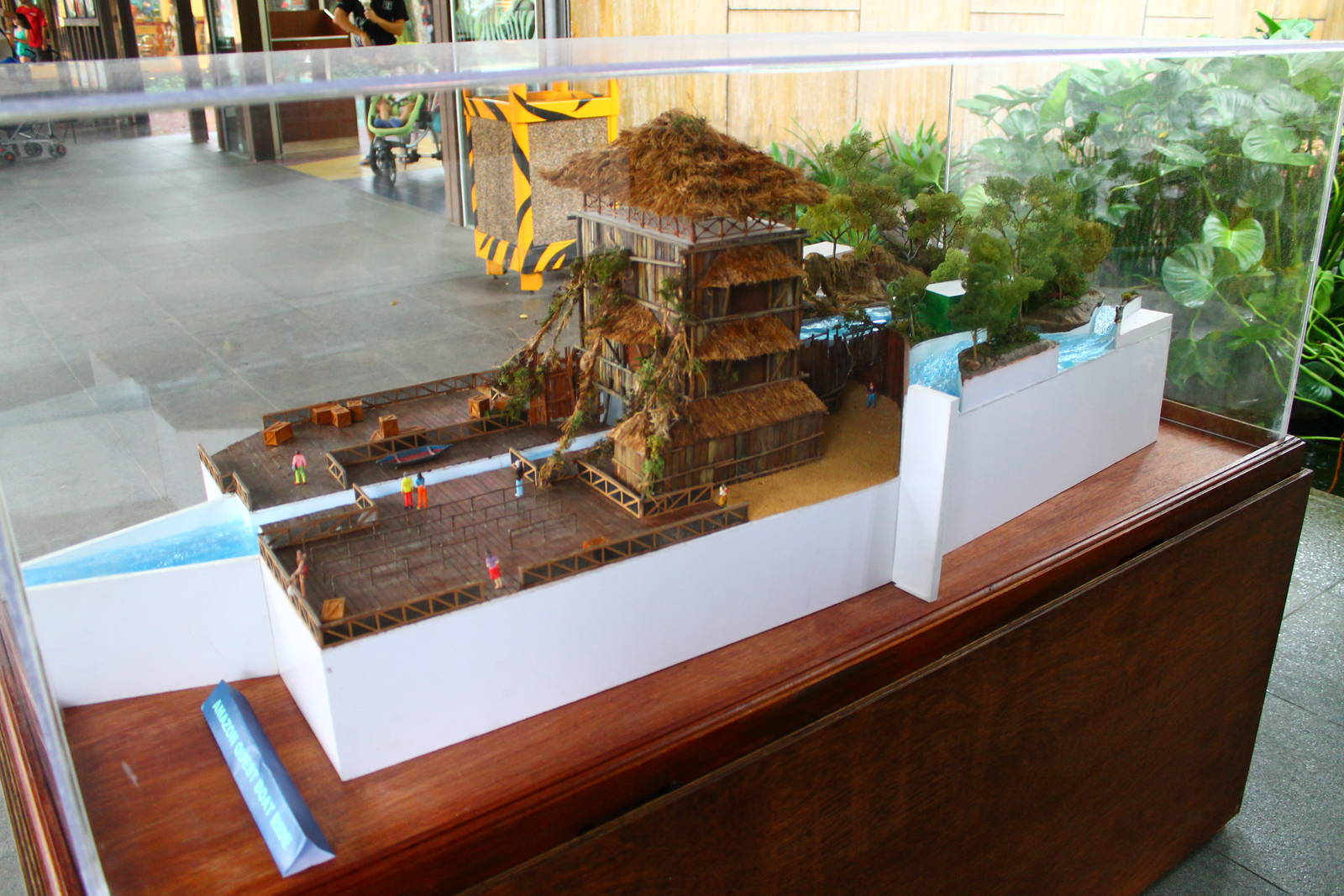 Scale model - Amazon River Quest (boat ride)