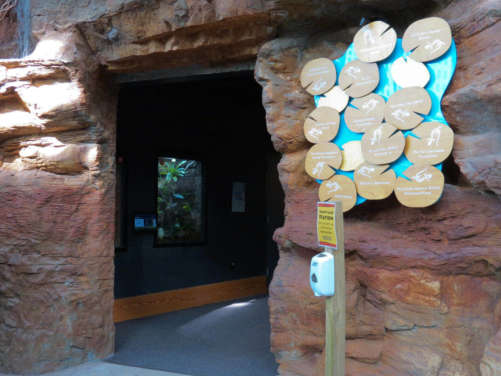 Scaly Slimy Spectacular - Exhibit Hall Entrance