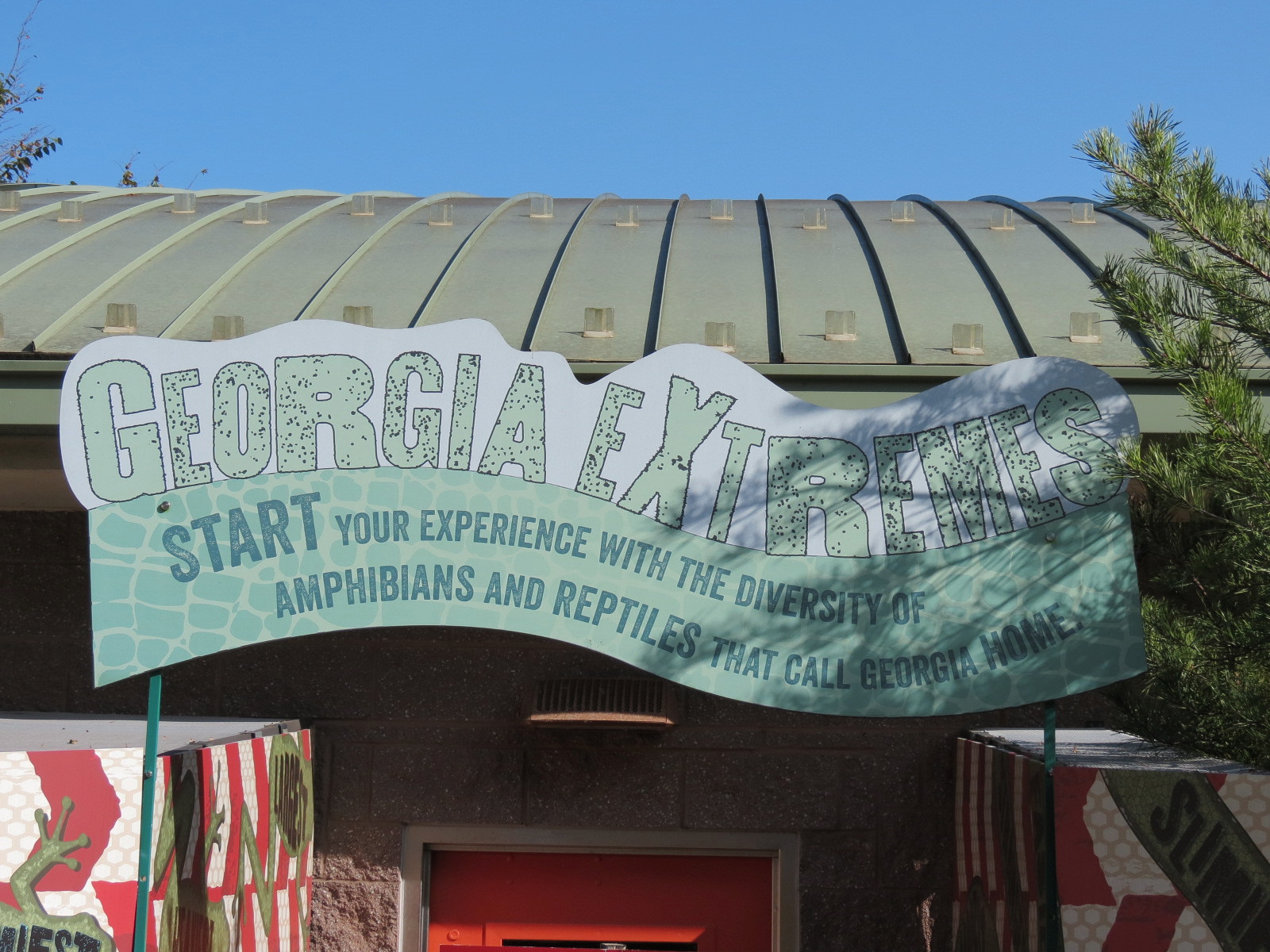 Scaly Slimy Spectacular - Georgia Extremes Building Exterior