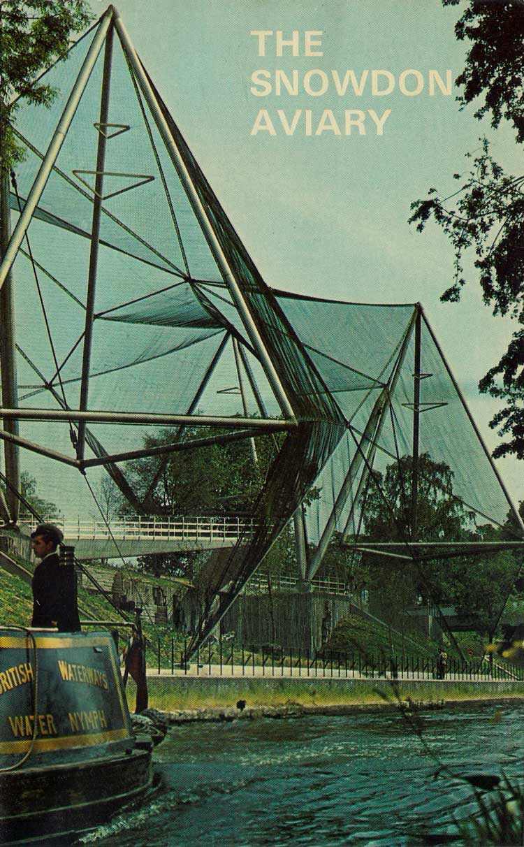 Scans of a leaflet about the Snowdon Aviary