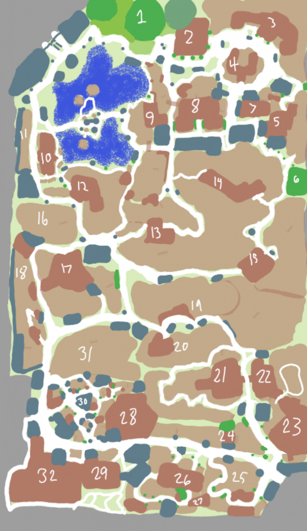 Schnitzelburg zoo map