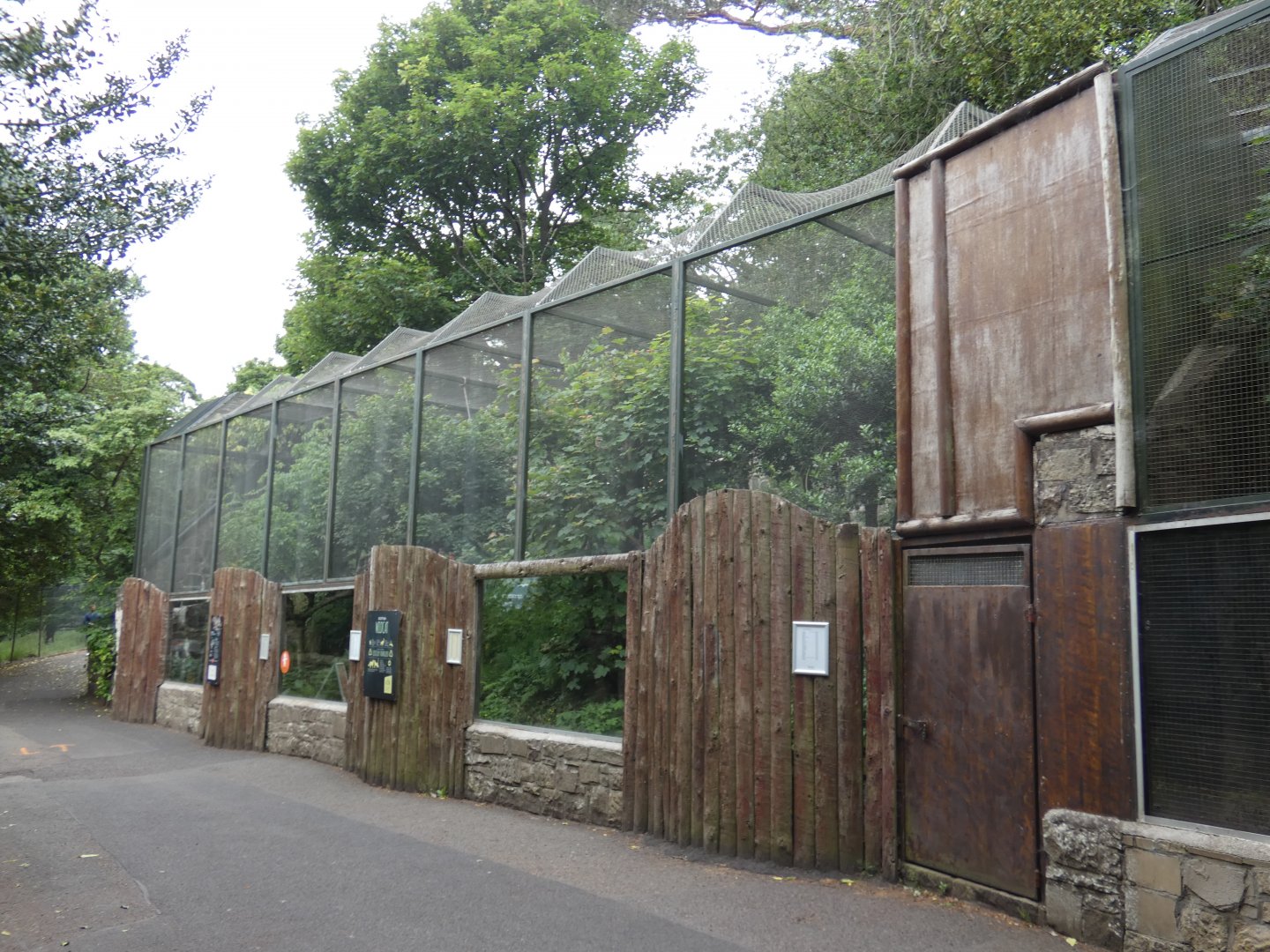 Scottish wildcat enclosure