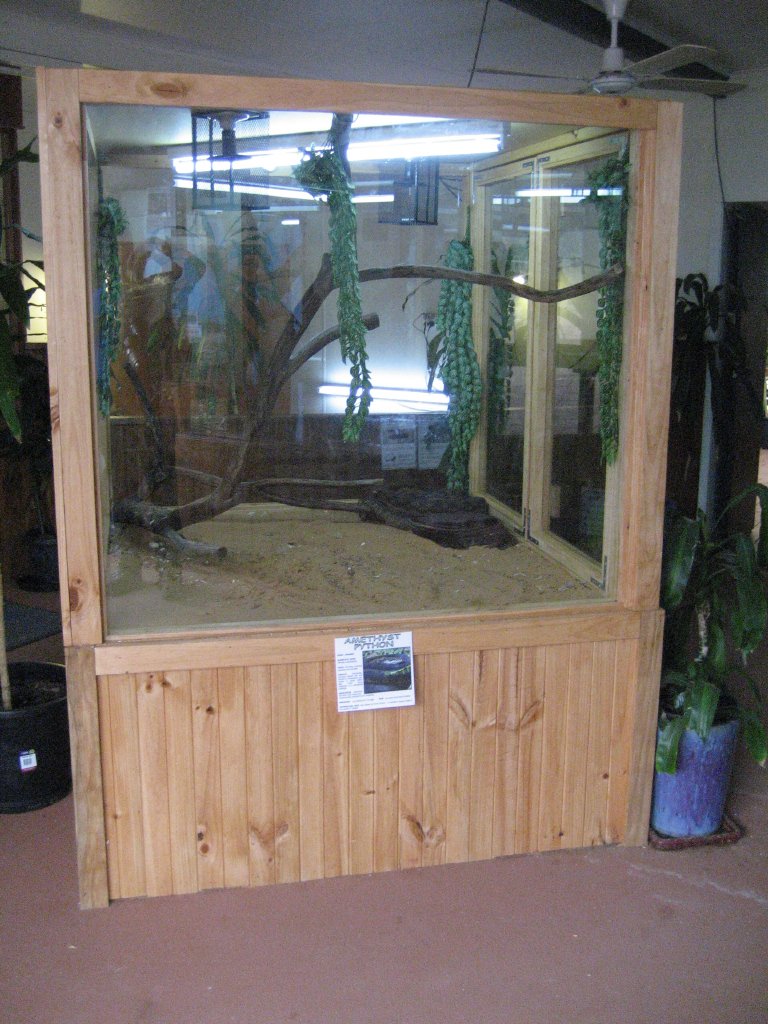 Scrub Python tank