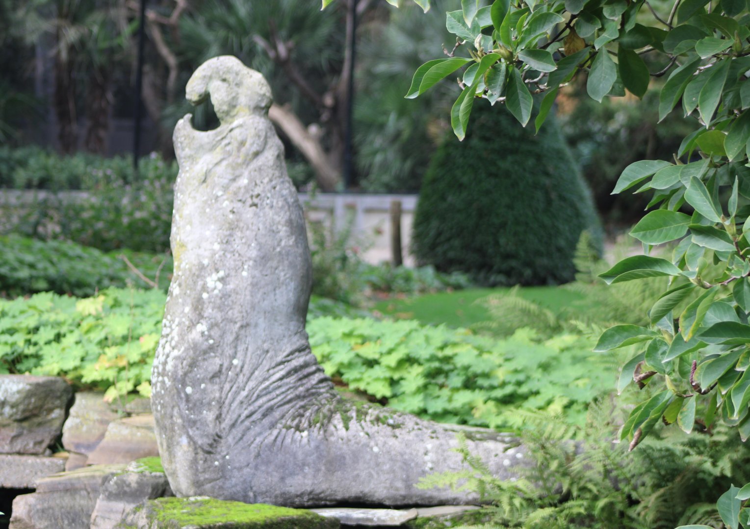 Sea-elephant statue