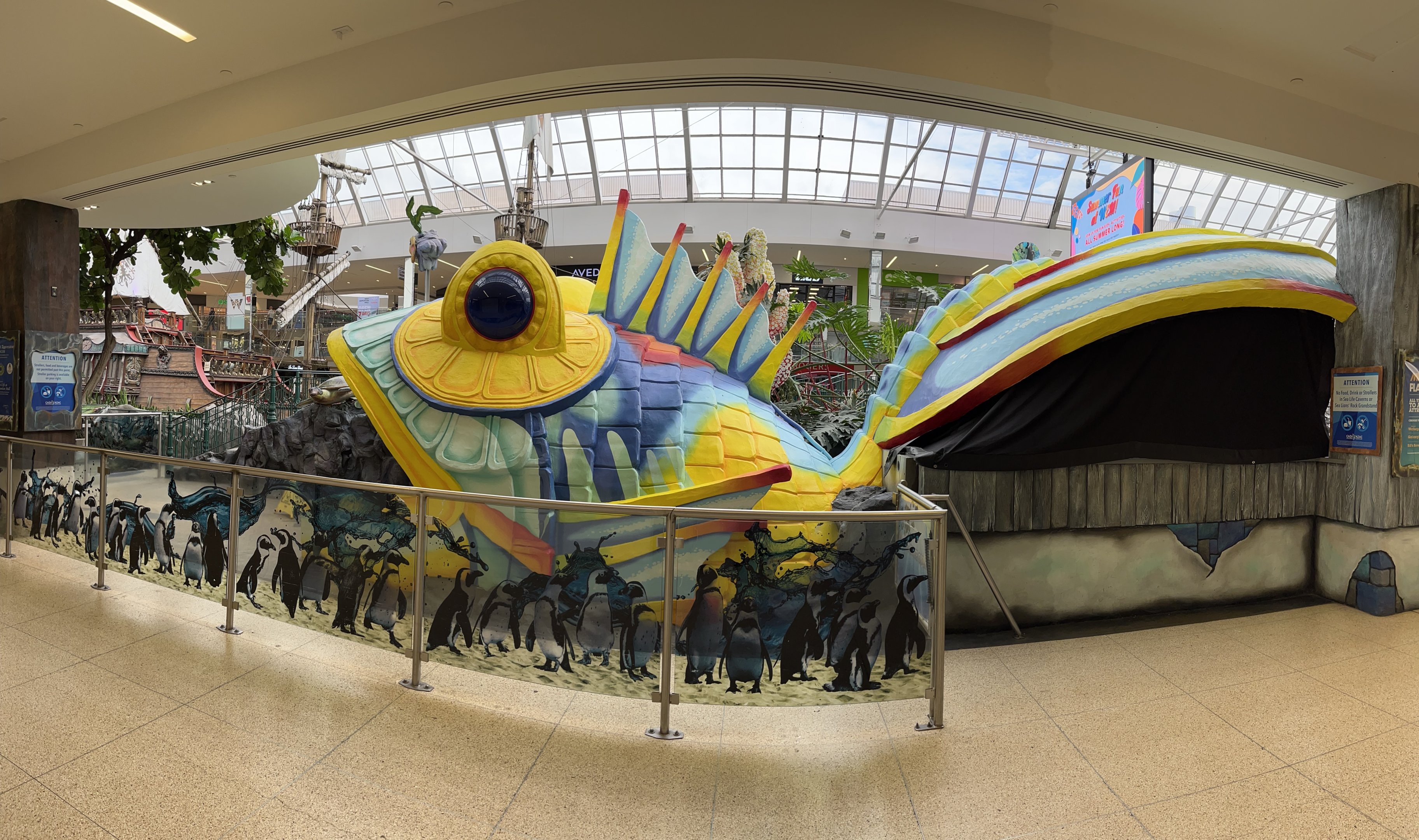 Sea Life Caverns Aquarium - Entrance