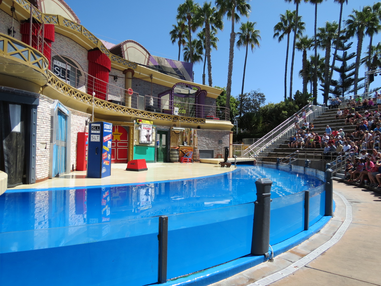 Sea Lion and Otter Stadium - Sea Lions Live Show