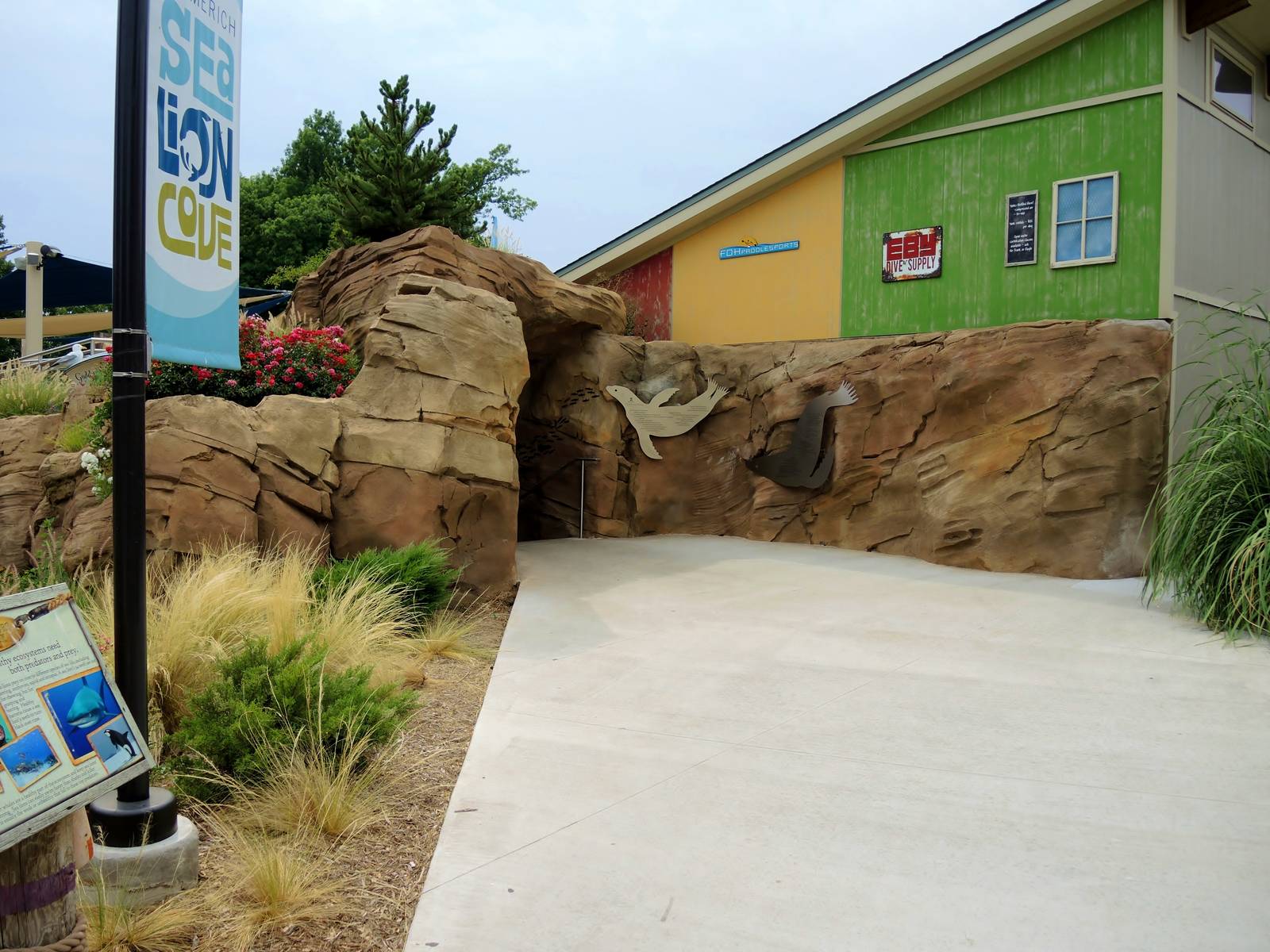 Sea Lion Cove landscaping