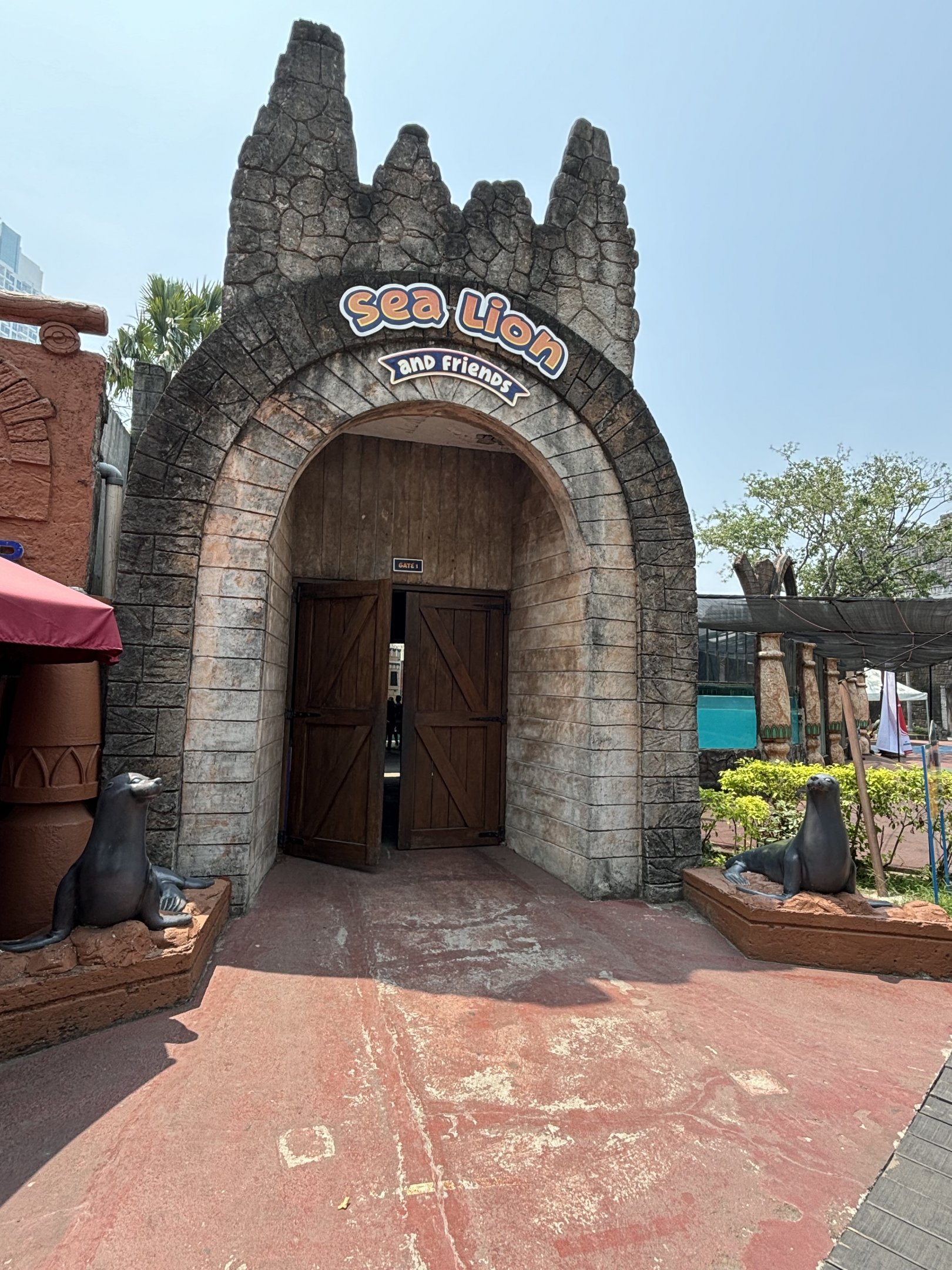 Sea Lion + Friends Entrance