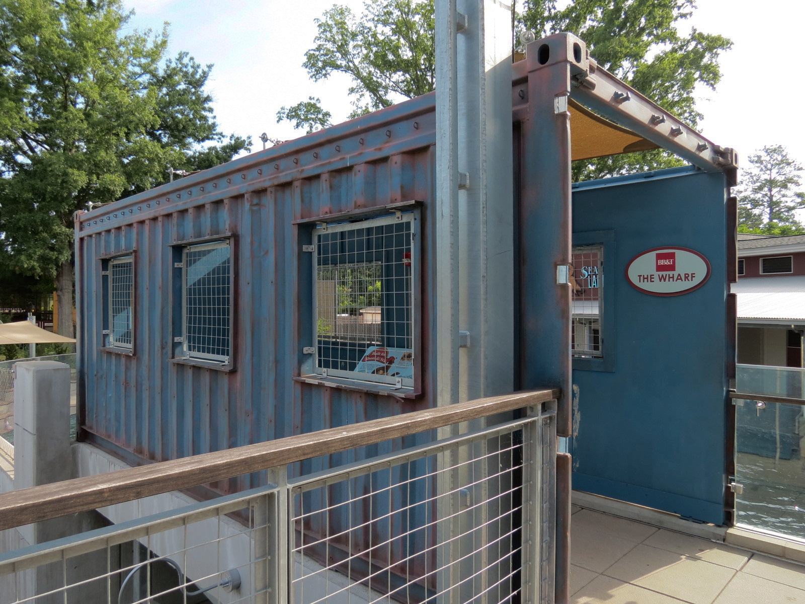 Sea Lion Landing - Viewing 'Container'