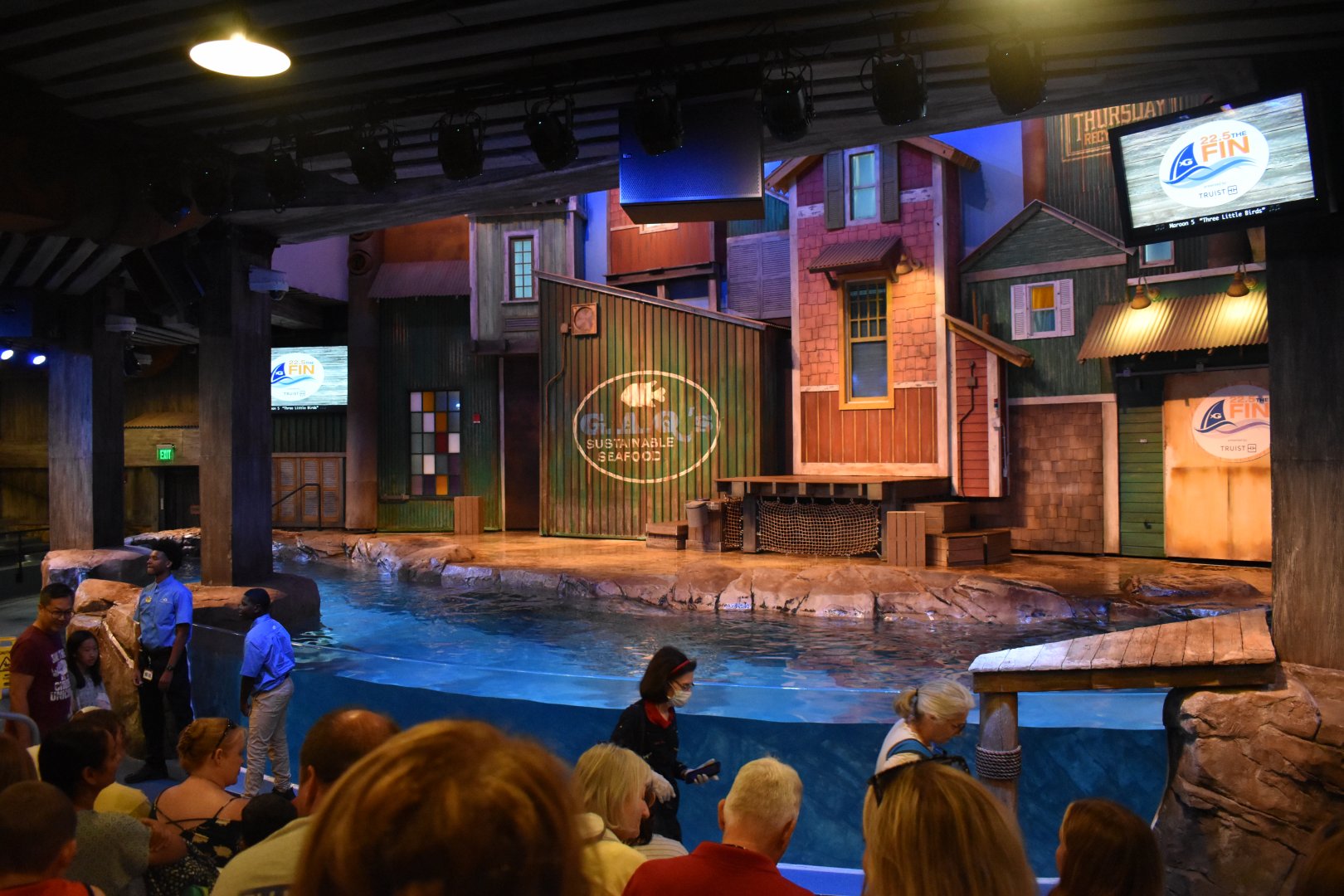 Sea Lion Show Stage