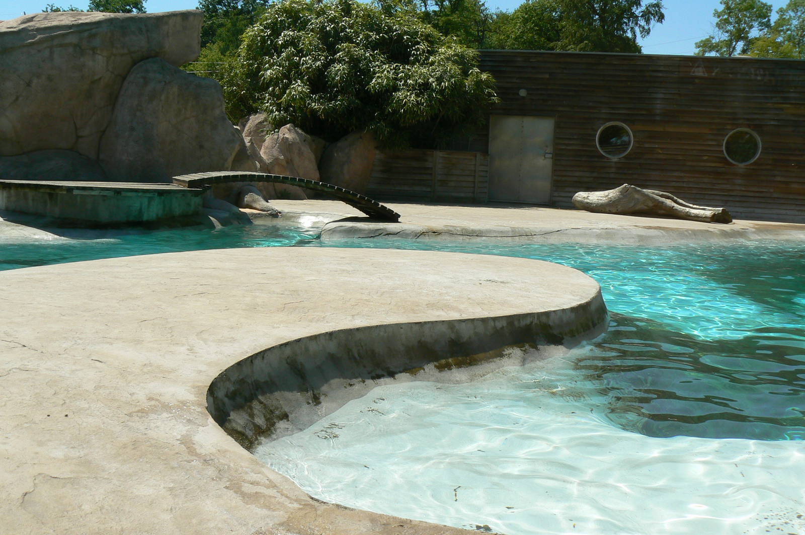 Sea lions complex - second pool