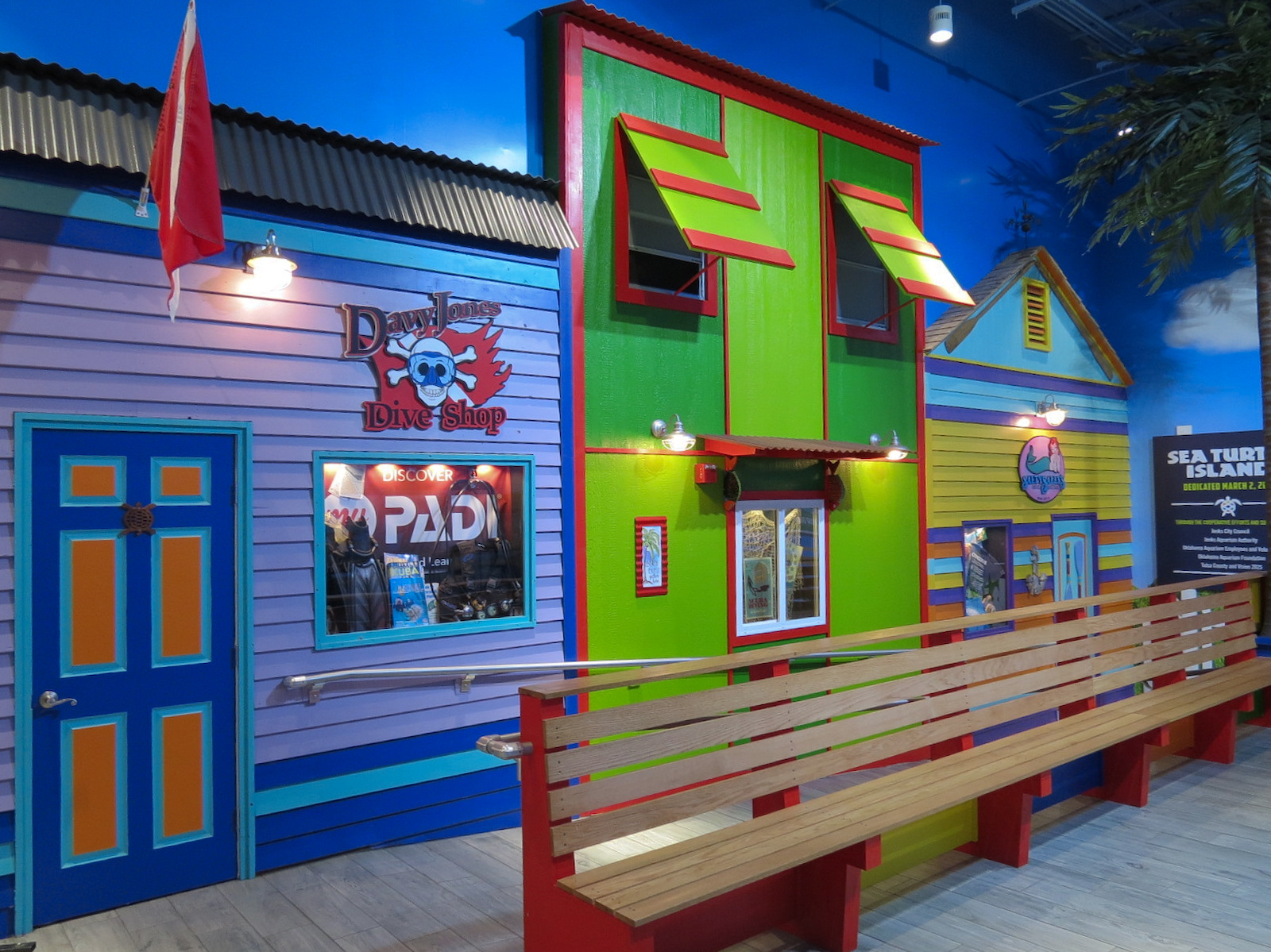 Sea Turtle Island Exhibit